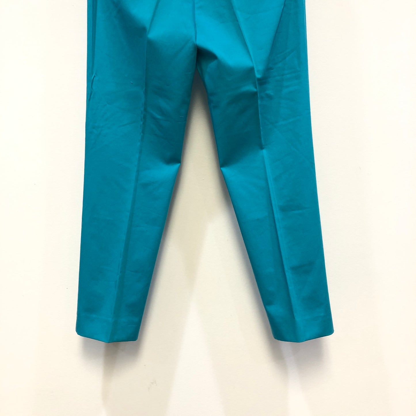 Max Mara Weekend Turquoise Slim‑Leg Trousers US 12