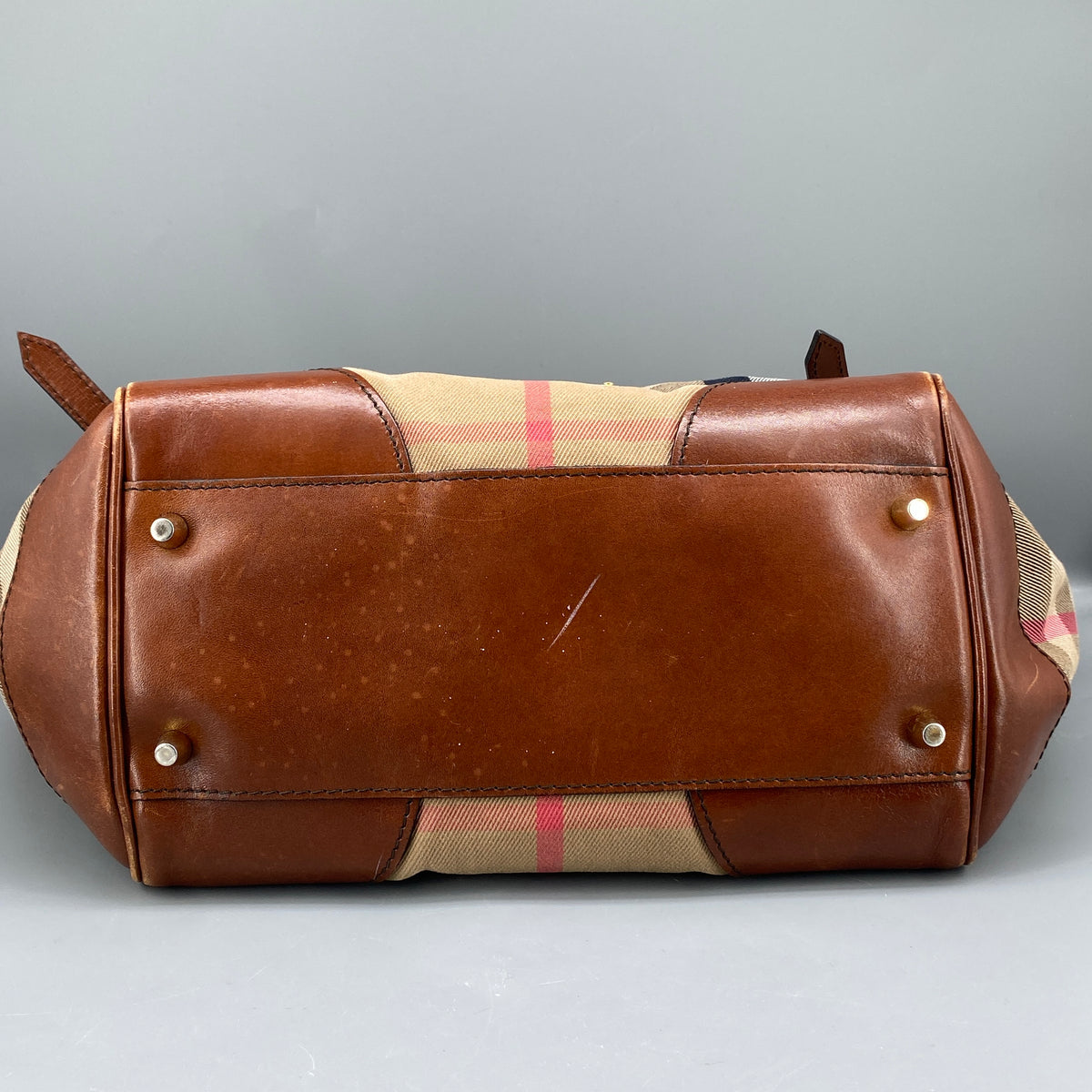 Burberry Canterbury House Check Tote Bag