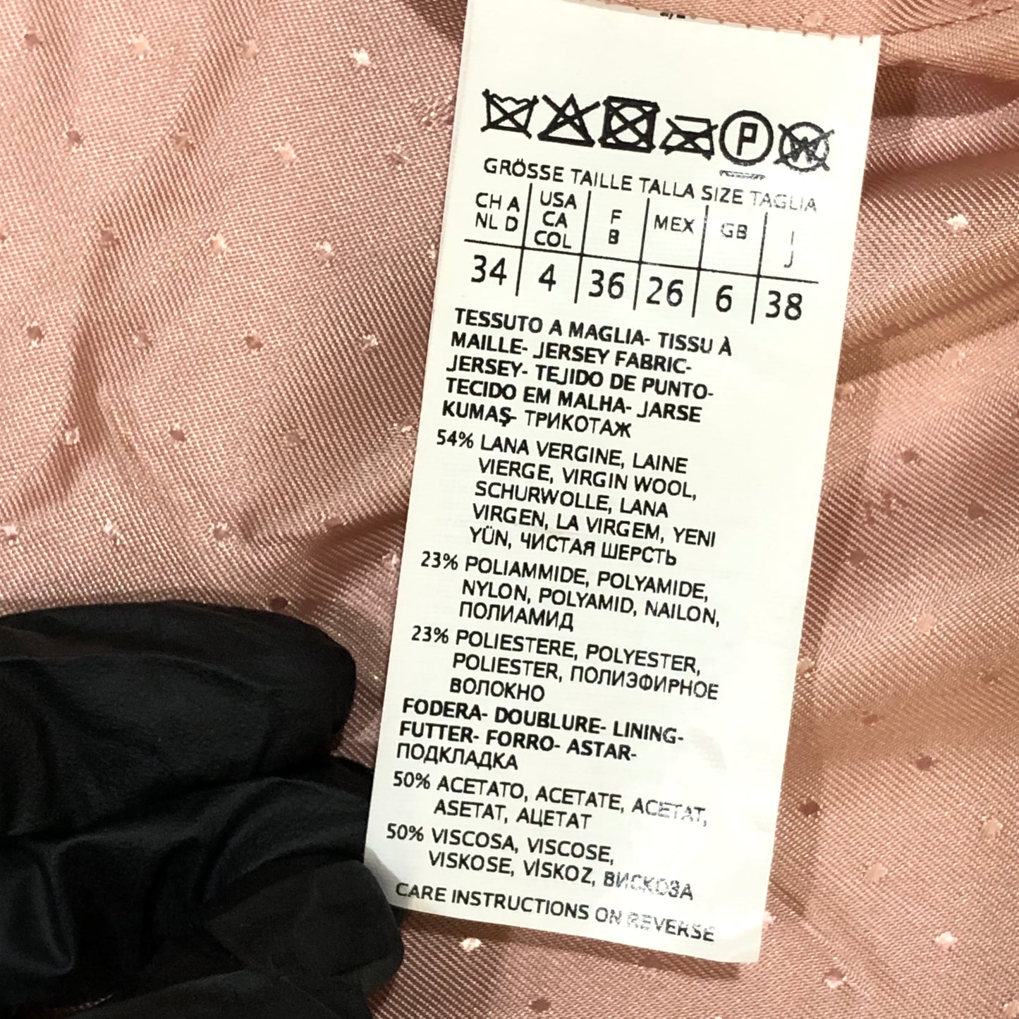 Weekend Max Mara Dusty Rose Fuzzy Textured Lapel Mid-Length Coat Size 4