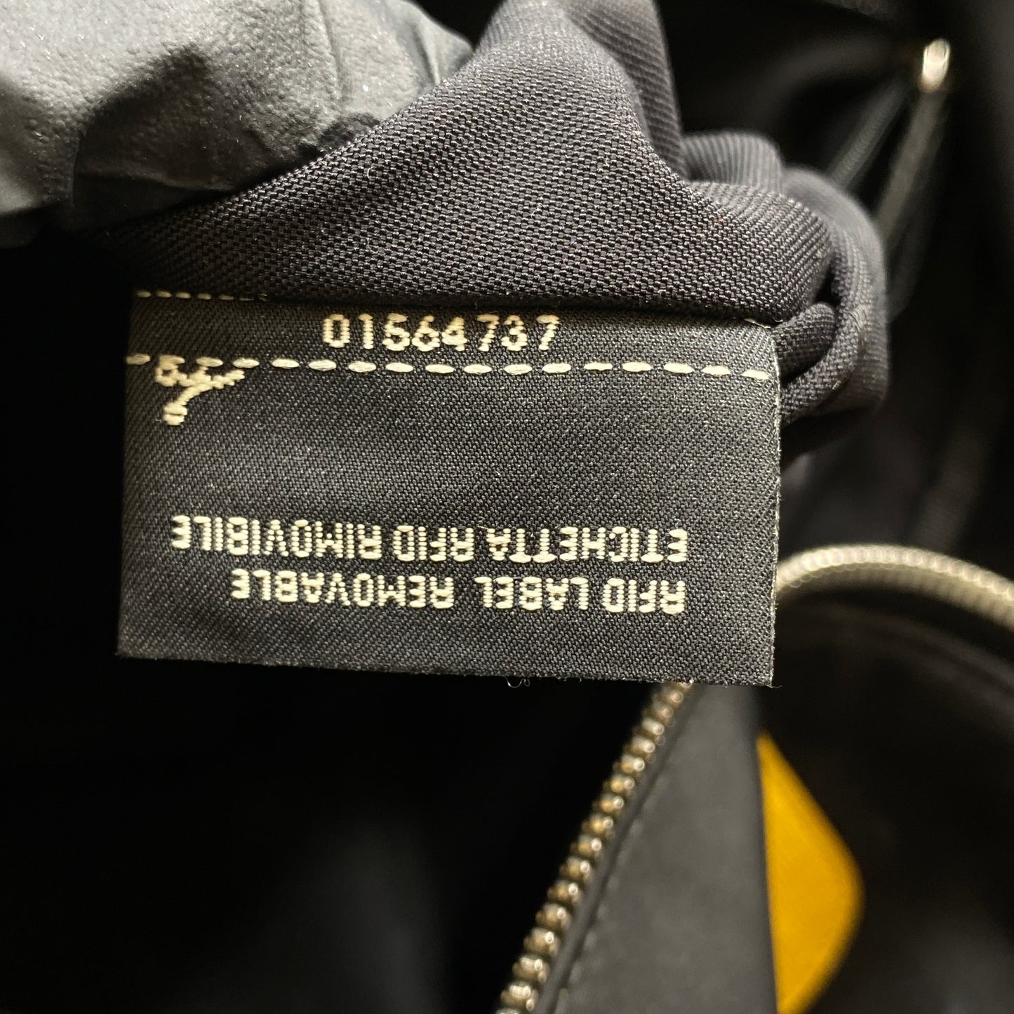 FENDI Black Nylon Monster Eyes Backpack