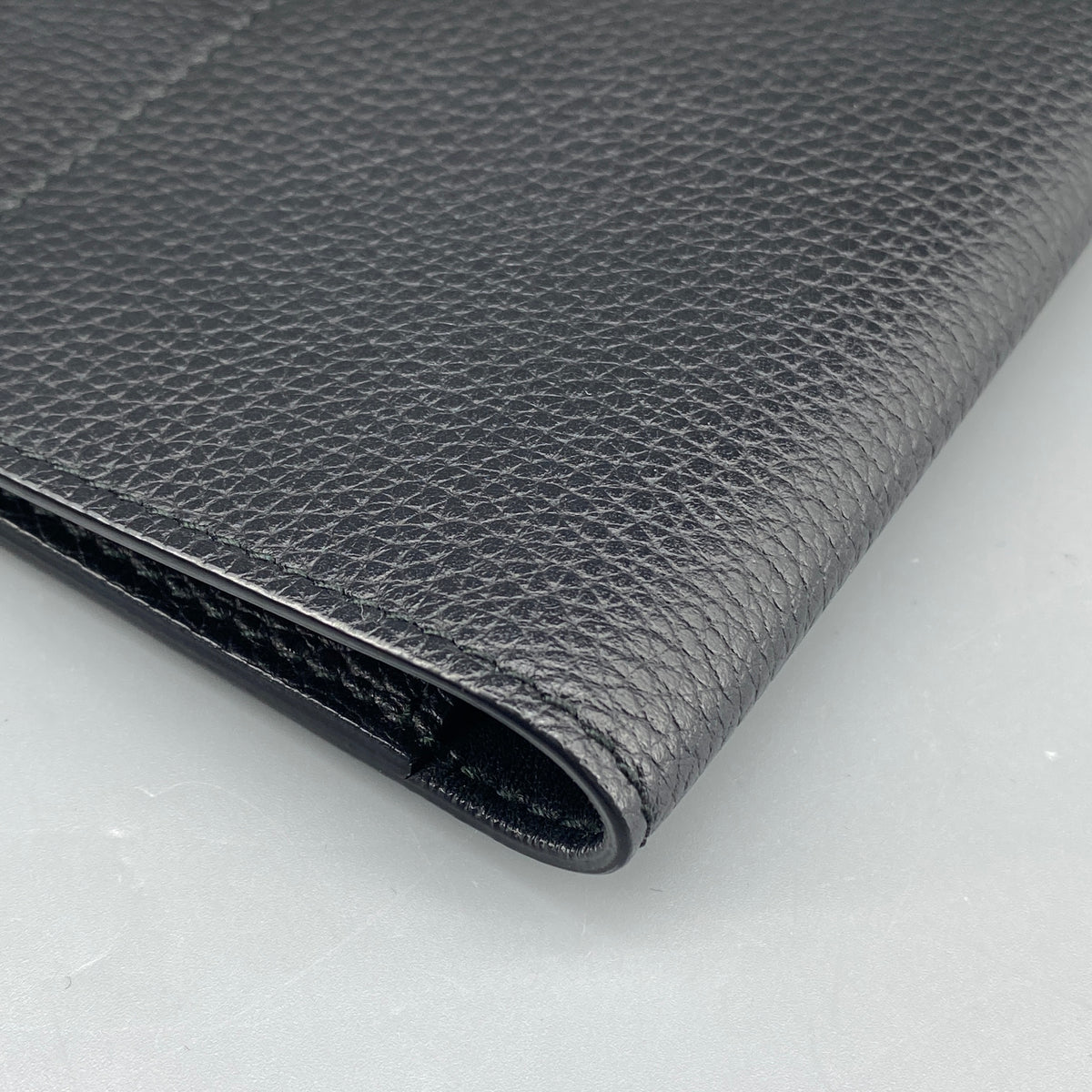 Alexander McQueen Black Leather Clutch Bag