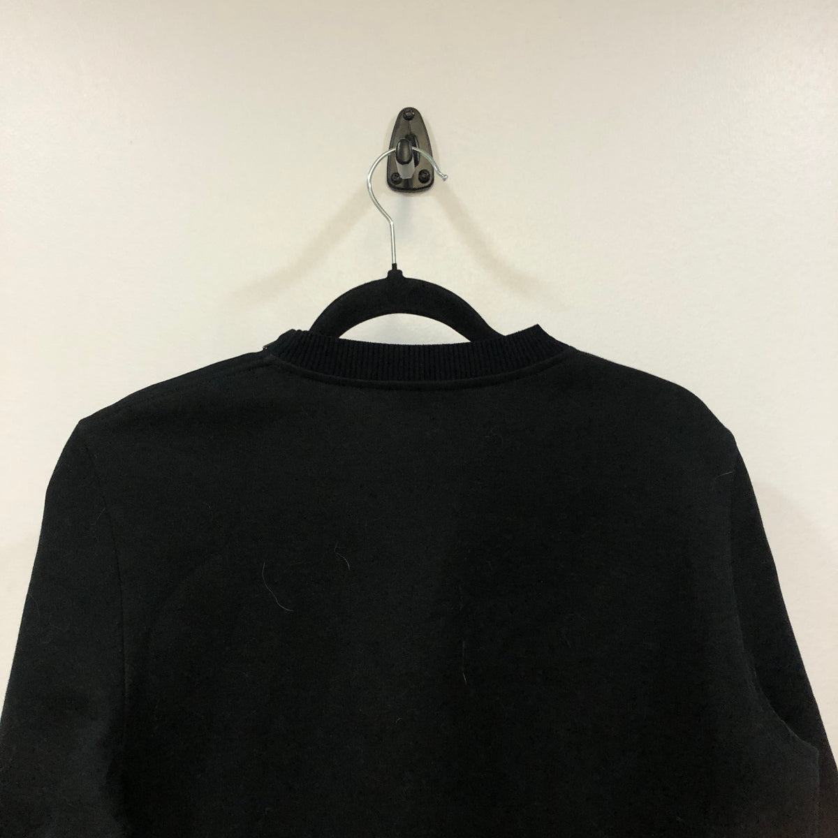Fendi Black Karl Lagerfeld Graphic Crew Neck Sweatshirt Size 38
