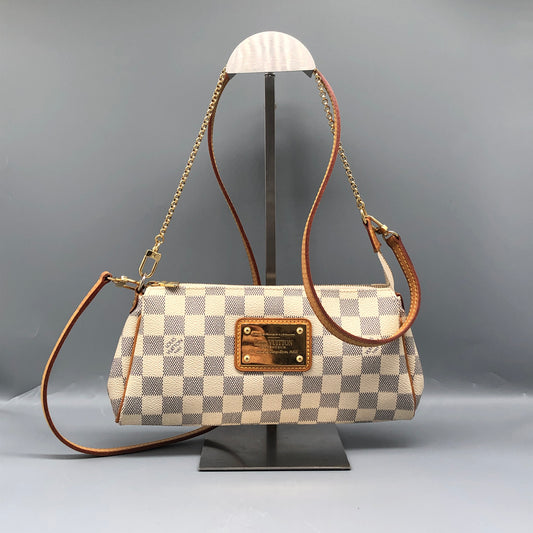 LV 25*13*4cm CrLouis Vuitton Damier Azur Eva Bag