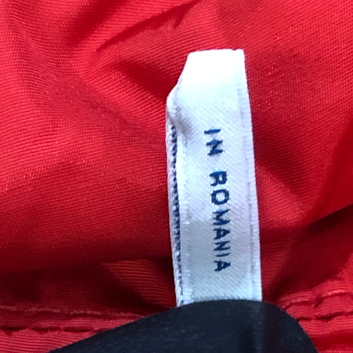 Moncler Floral Print Red Trim Hooded Down Jacket Size 1