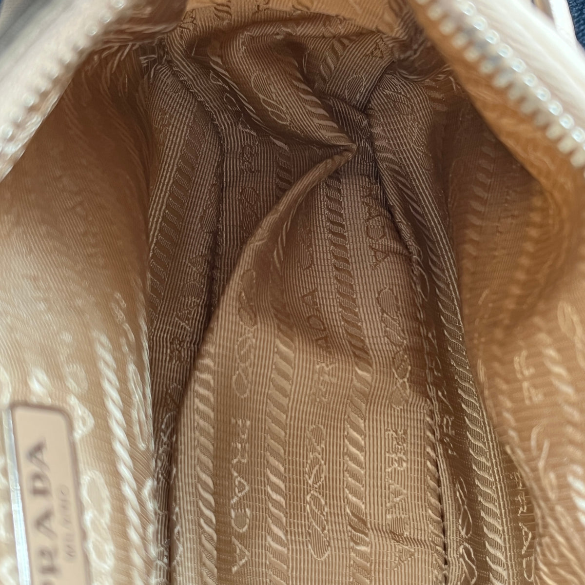 Prada Light brown Re-Edition 2005 Crossbody Bag