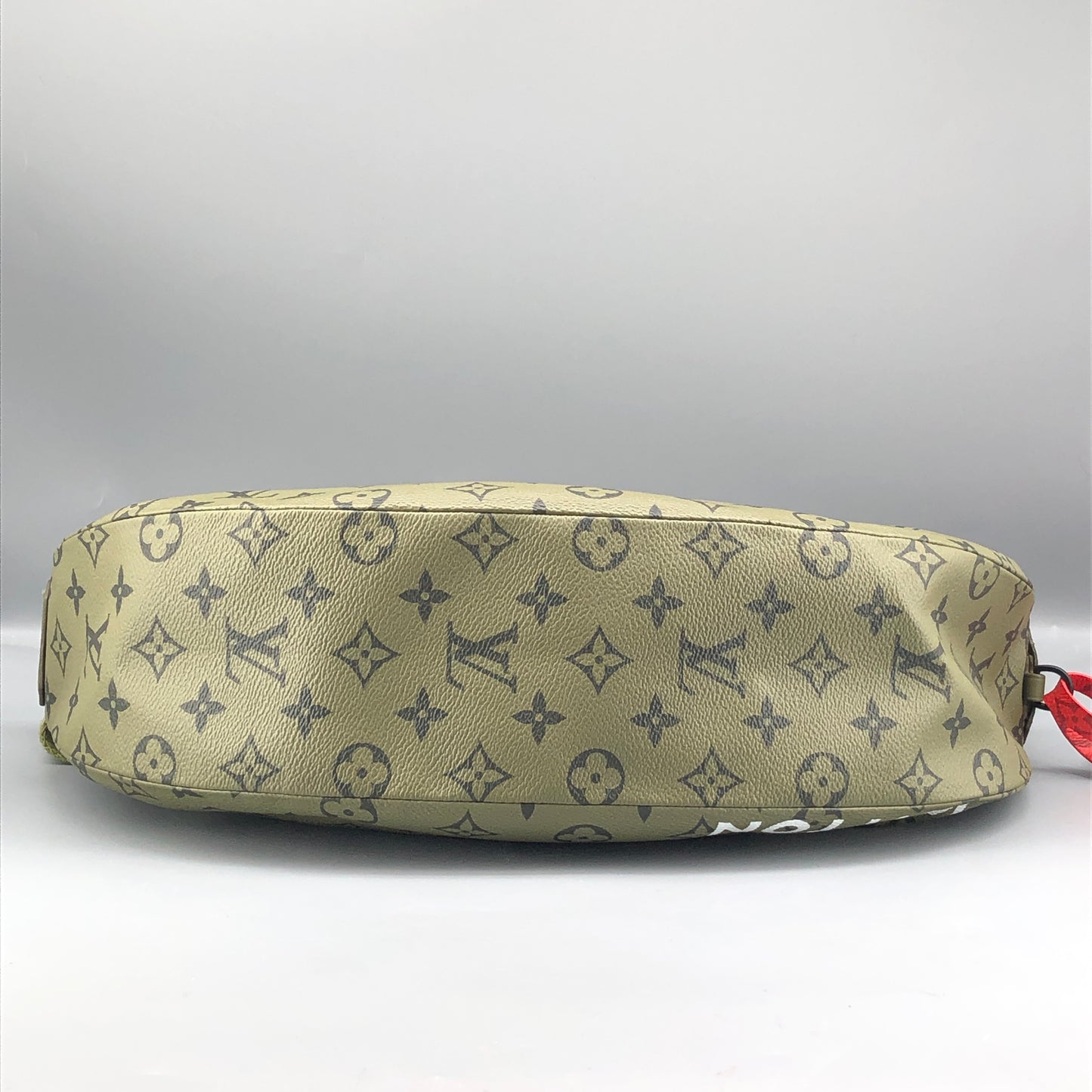 Louis Vuitton Monogram Hamac Bag Khaki Green Vermillion Red