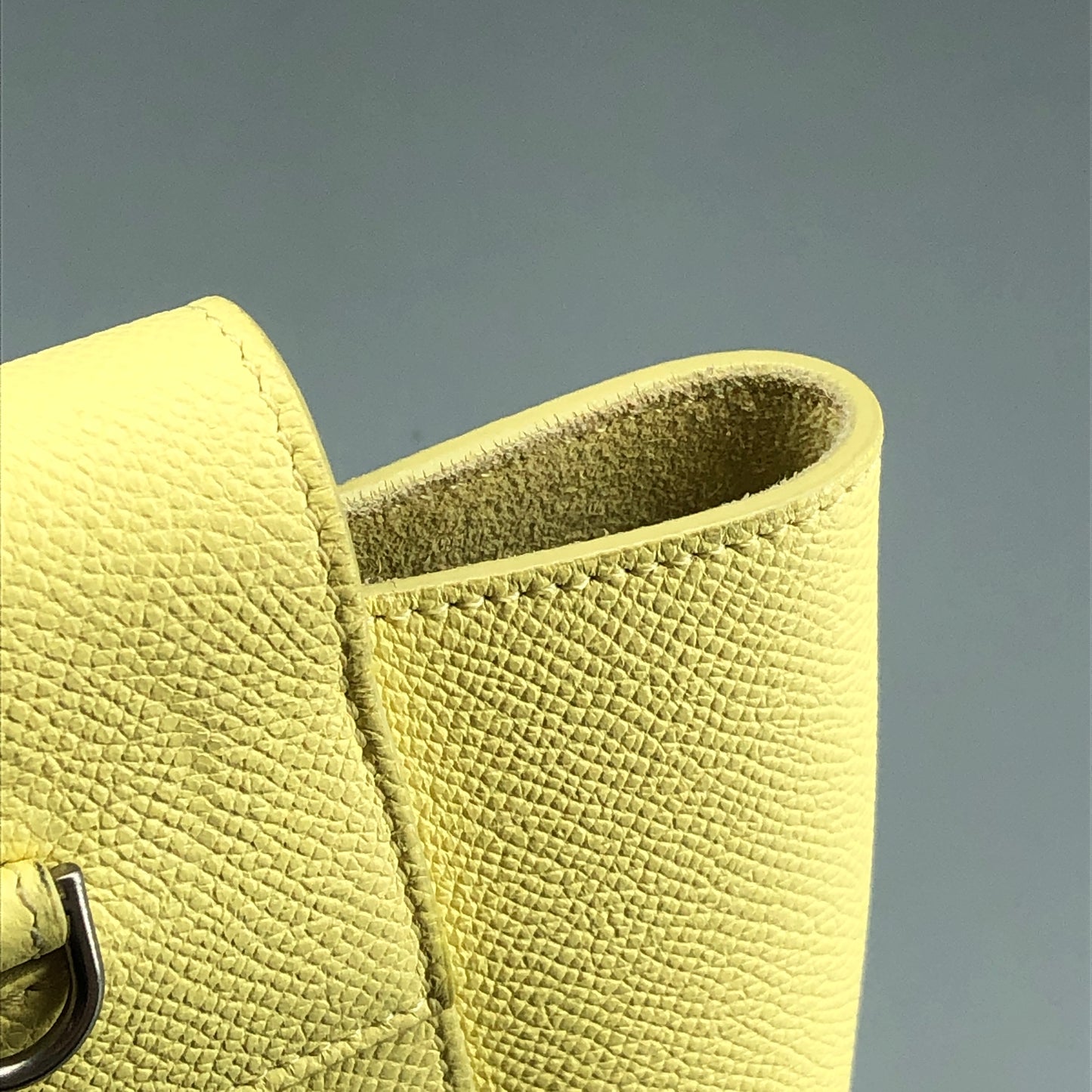 Celine Nano Belt Bag Leather Handbag Light Yellow
