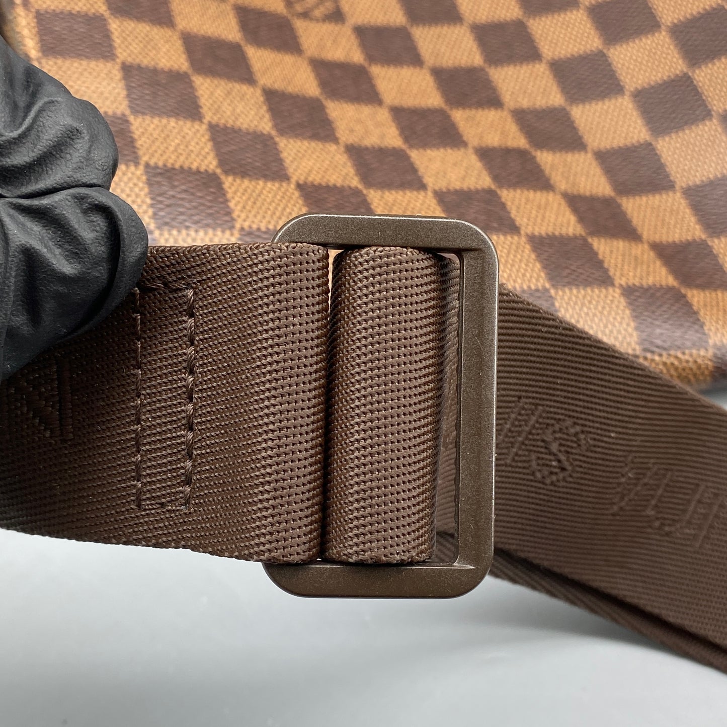 Louis Vuitton Brown Damier Ebene Canvas Messenger Shoulder Bag