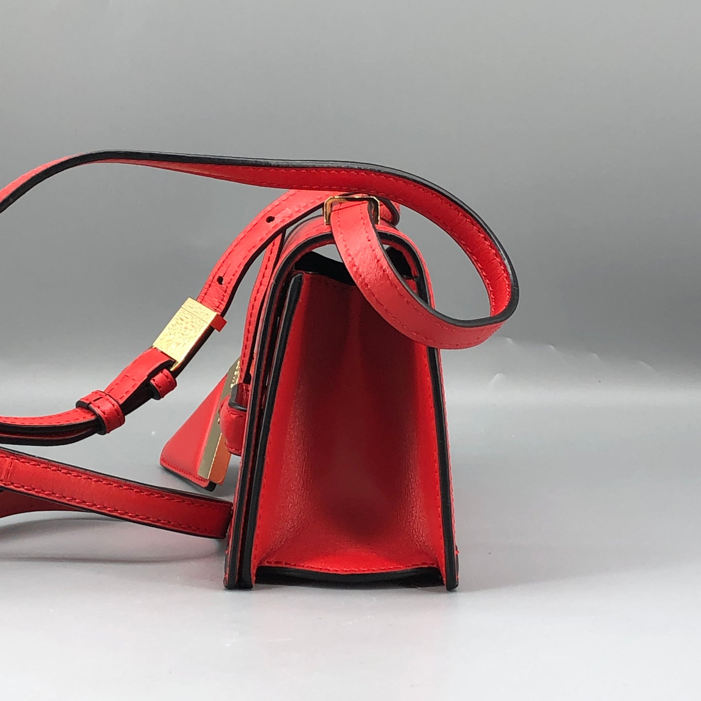 Loewe Barcelona Red Smooth Calfskin Crossbody Bag