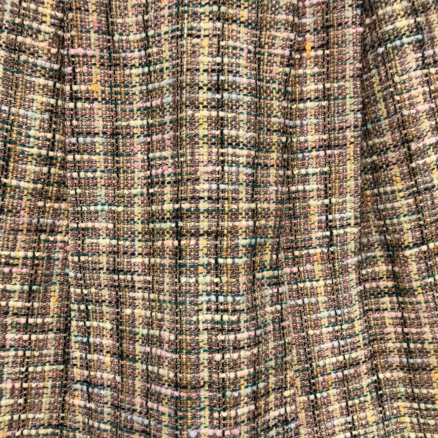 Moschino Multicolor Tweed Mini Skirt Size US 8