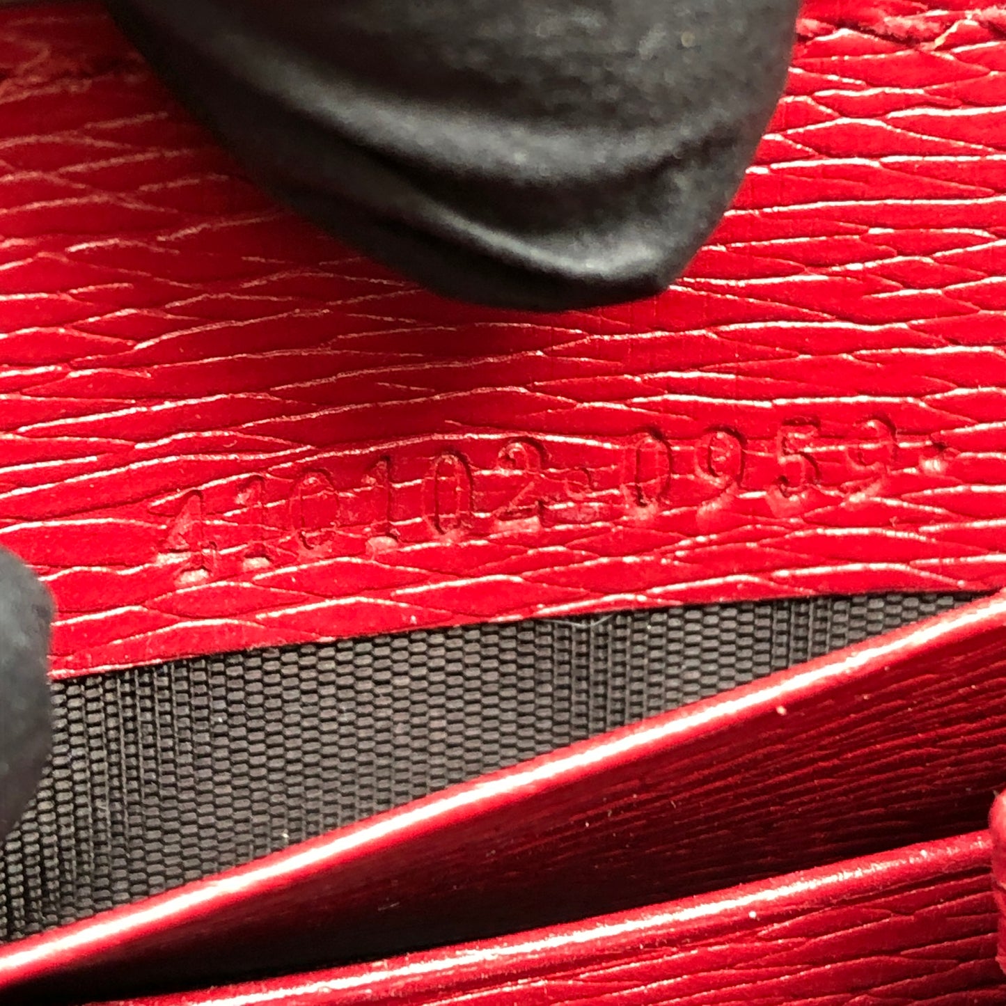 Gucci Red Floral Print Zip Around Long Wallet