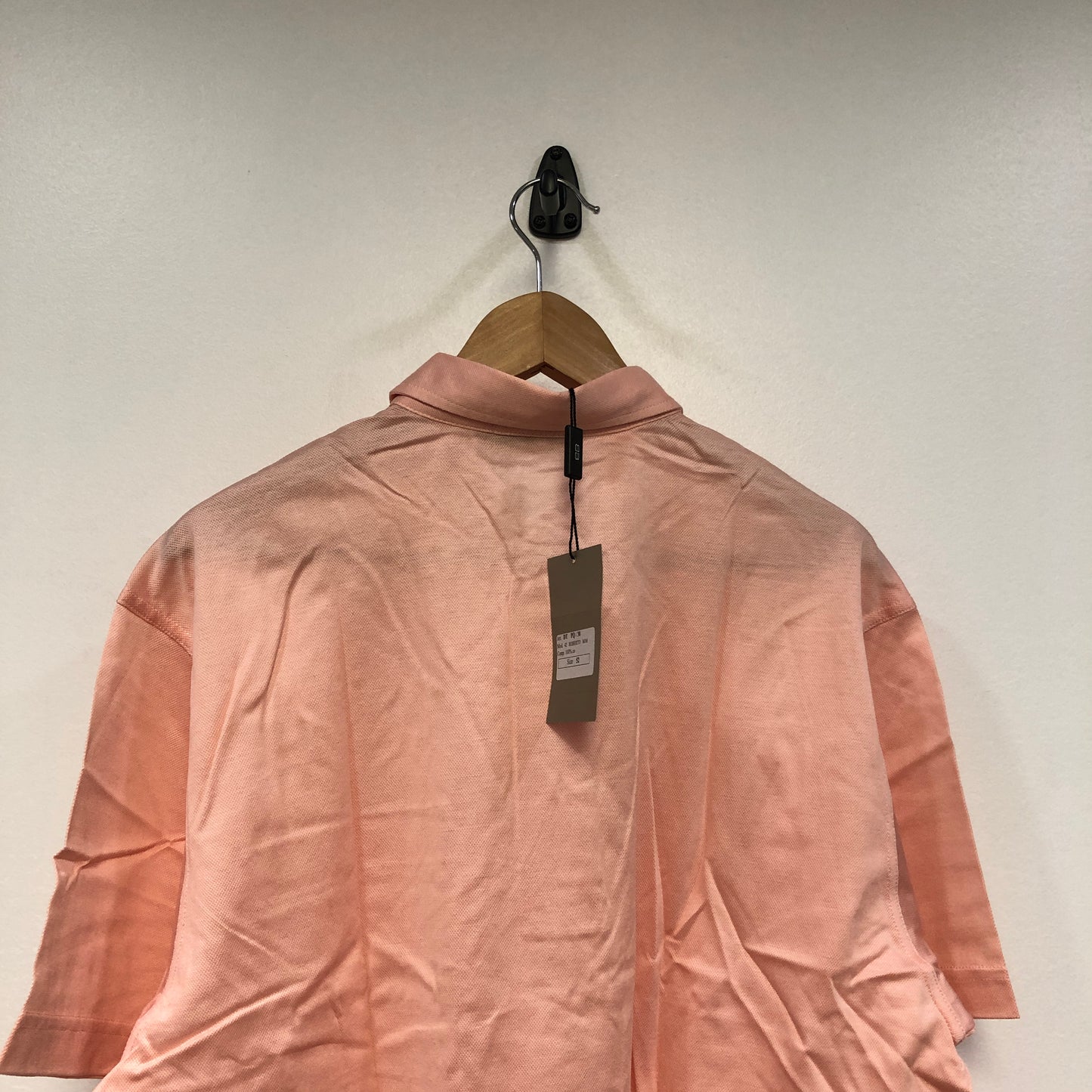 Balenciaga Light Pink Short Sleeve Button Shirt US Size 6