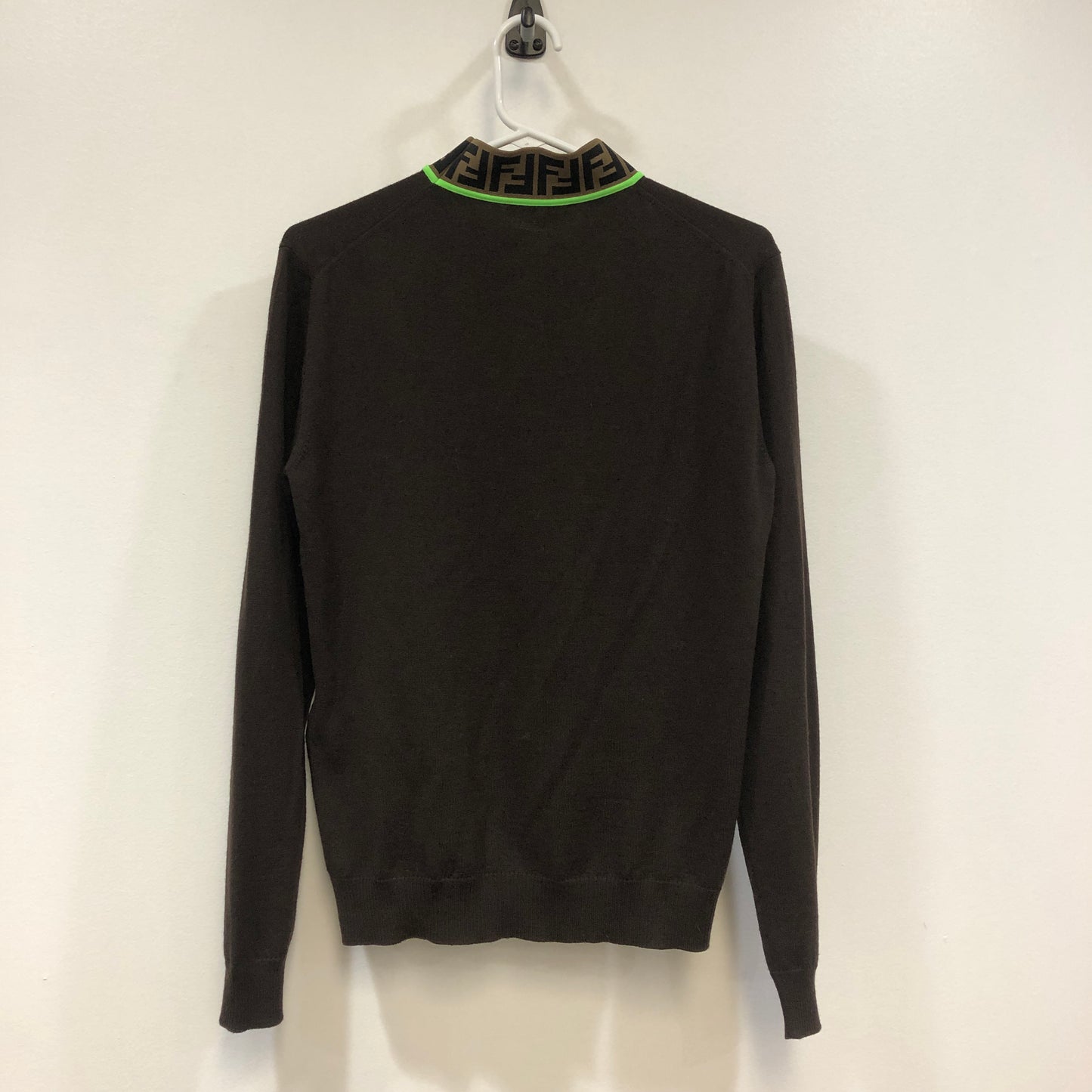 Fendi Crewneck Sweater Size 44 Brown