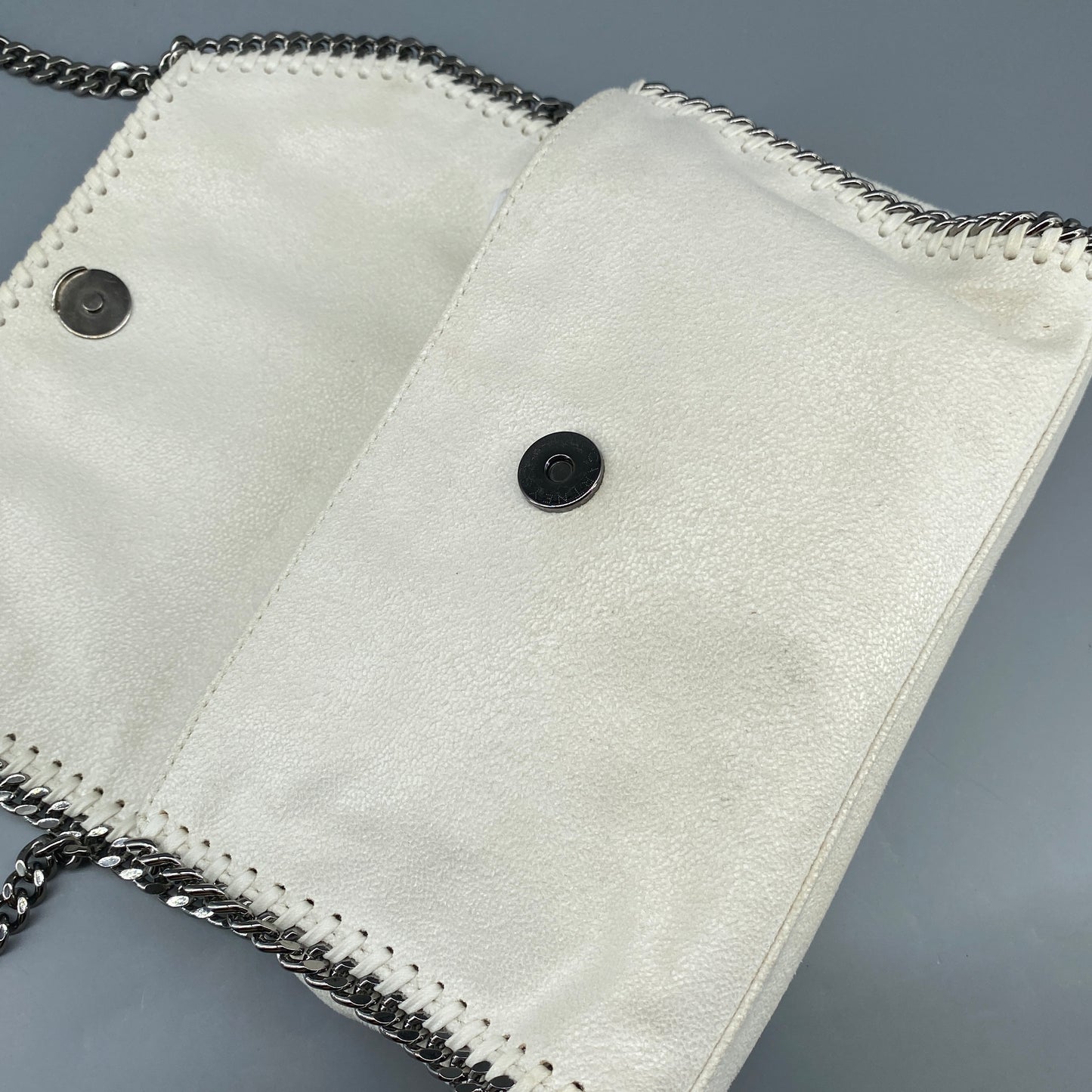 Stella McCartney Cream Falabella Crossbody Bag