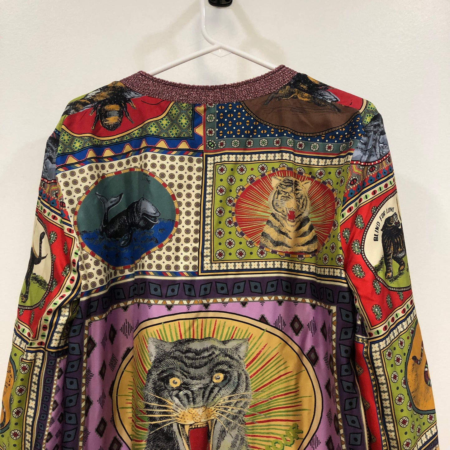 Gucci Multicolor Reversible Cardigan Size S