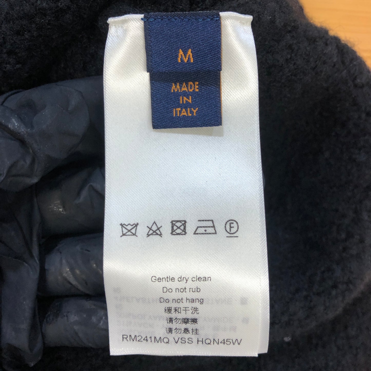 Louis Vuitton LV Logo Crewneck Sweater Size M Black