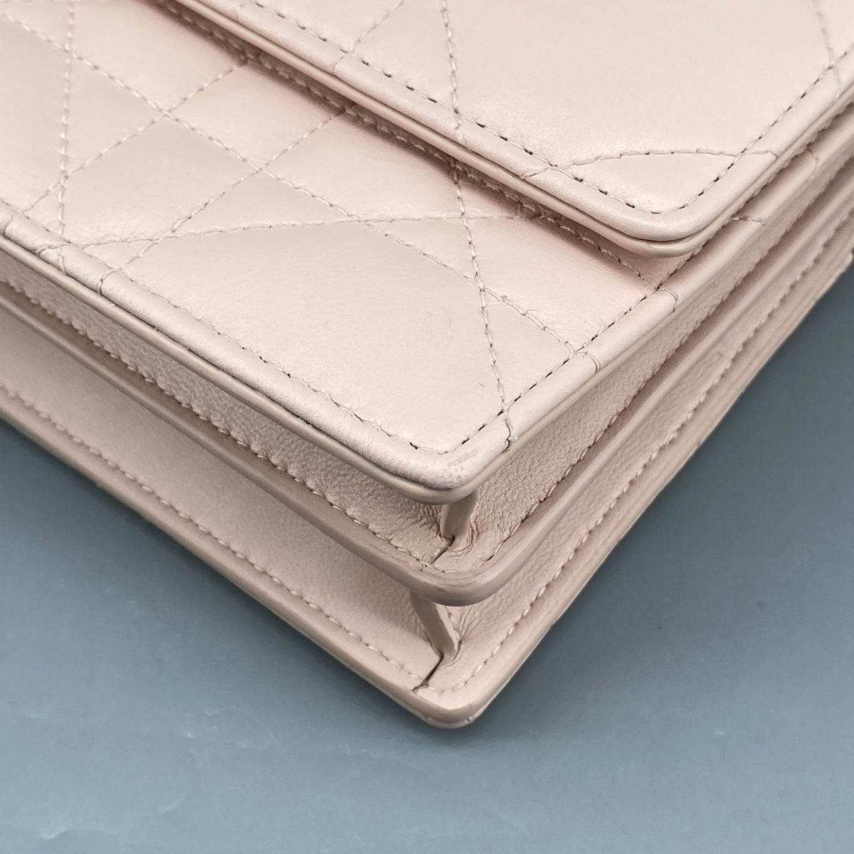 Christian Dior Miss Caro Mini Bag Powder Pink Lambskin
