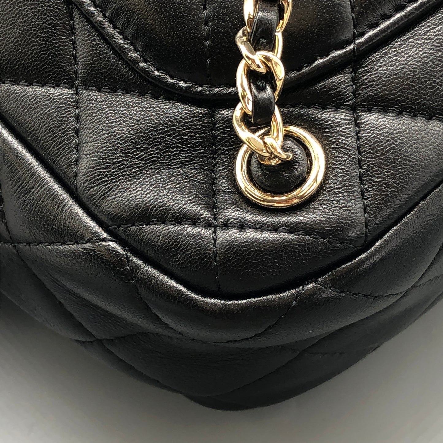 Chanel Lambskin Quilted Small In Seoul Backpack Bag Black