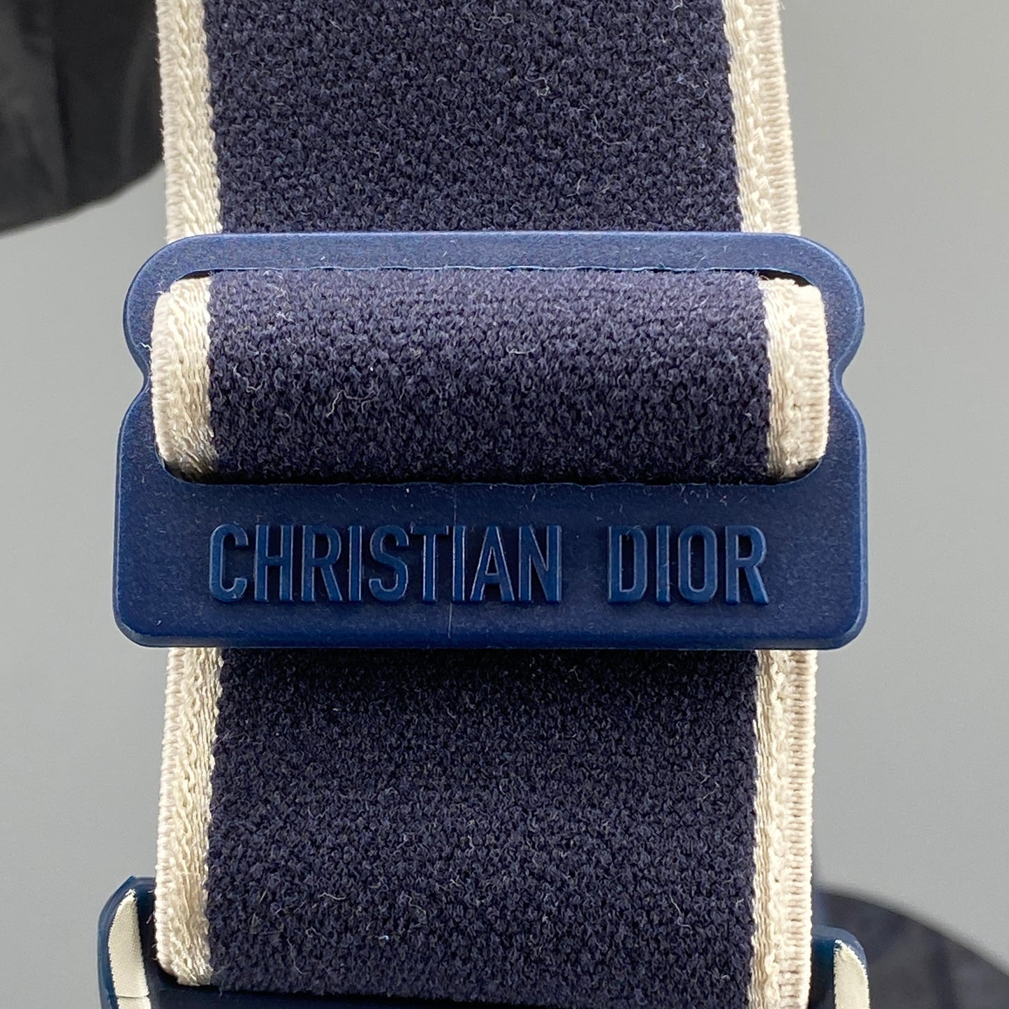 Christian Dior Navy Logo Visor
