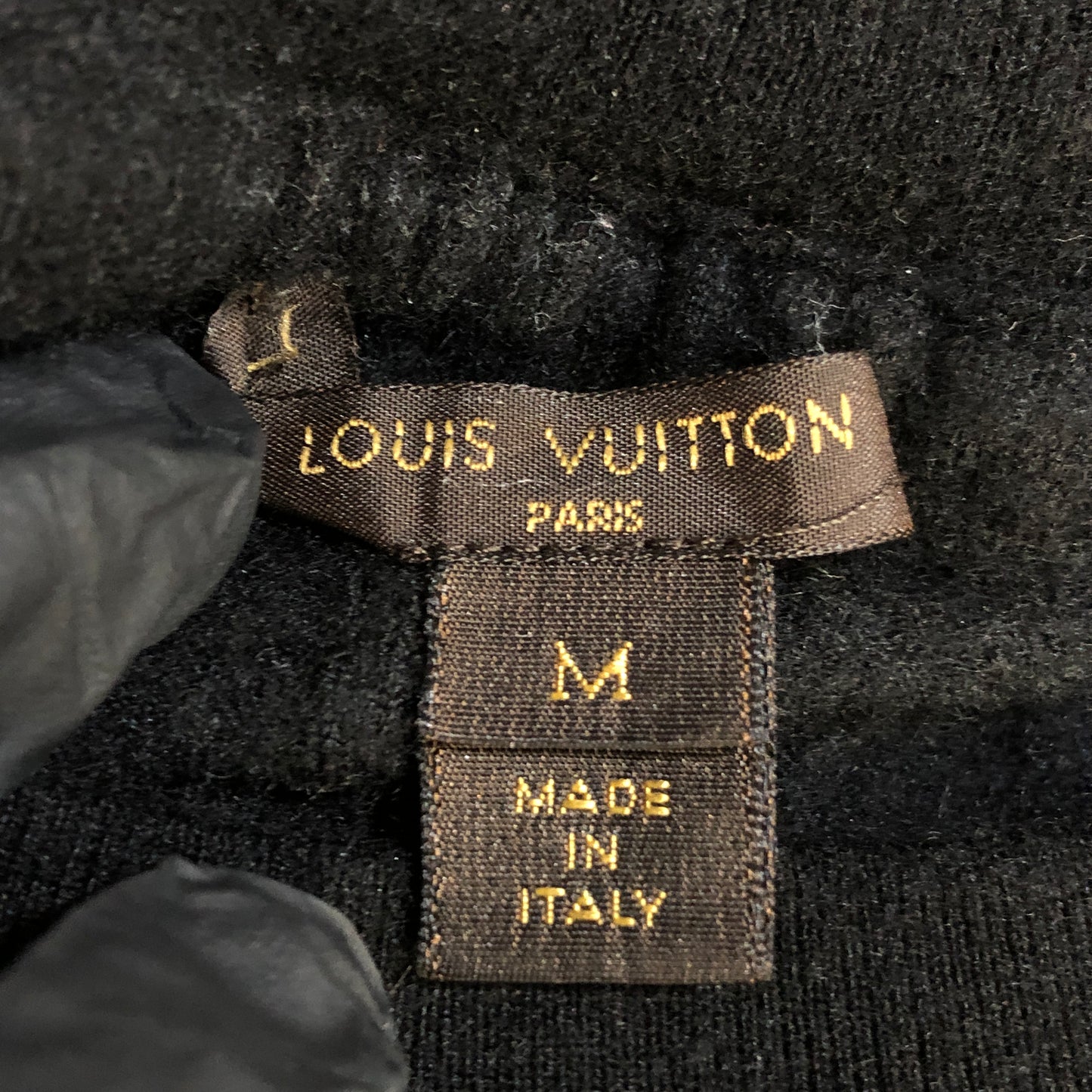 Louis Vuitton Black Knit Jogger Pants Size M