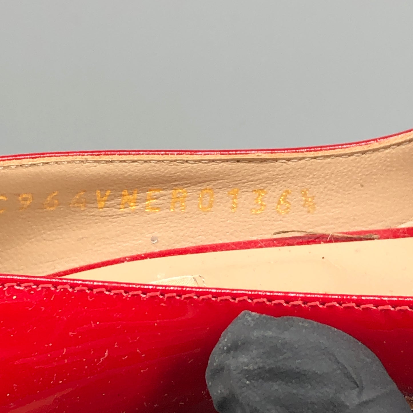 Valentino Red Patent Leather Bow Peep Toe Stiletto Pumps 35