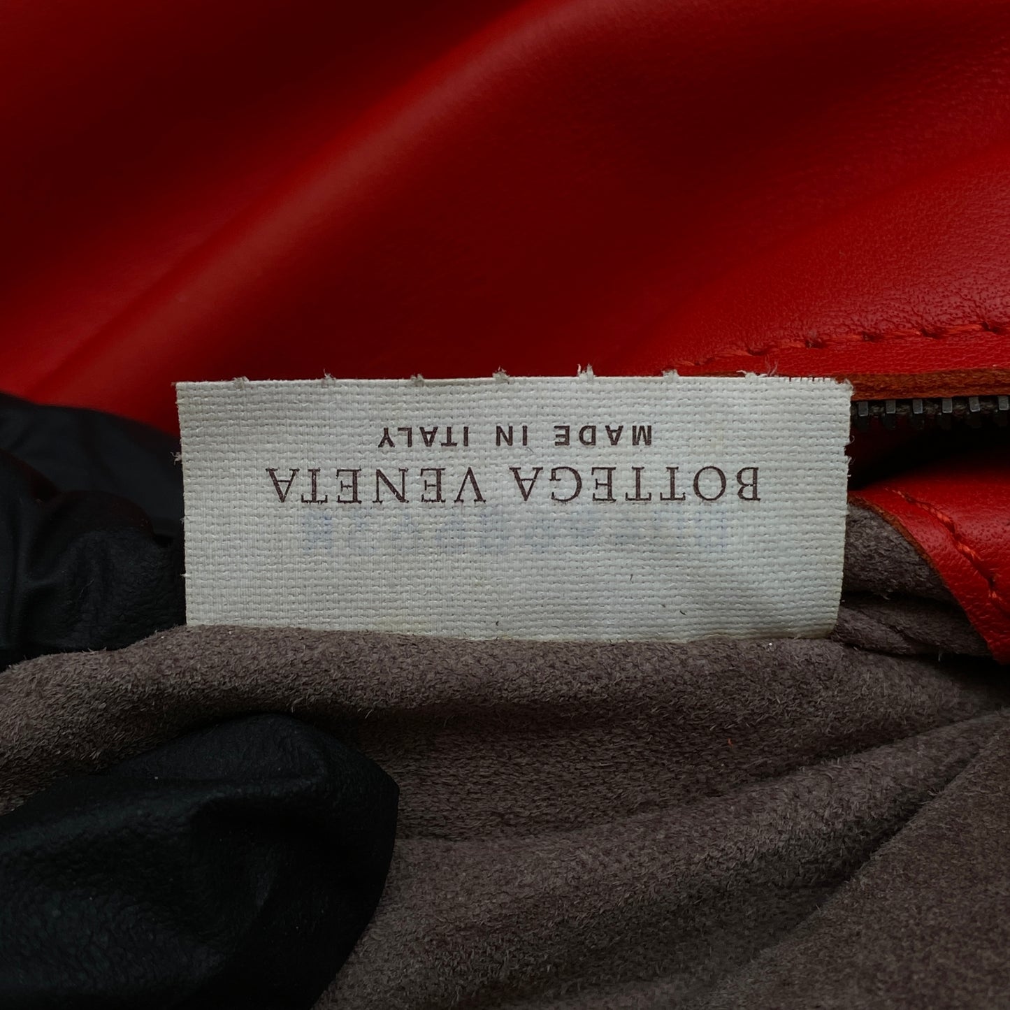 Bottega Veneta Olimpia Medium Red Intrecciato Leather Bag