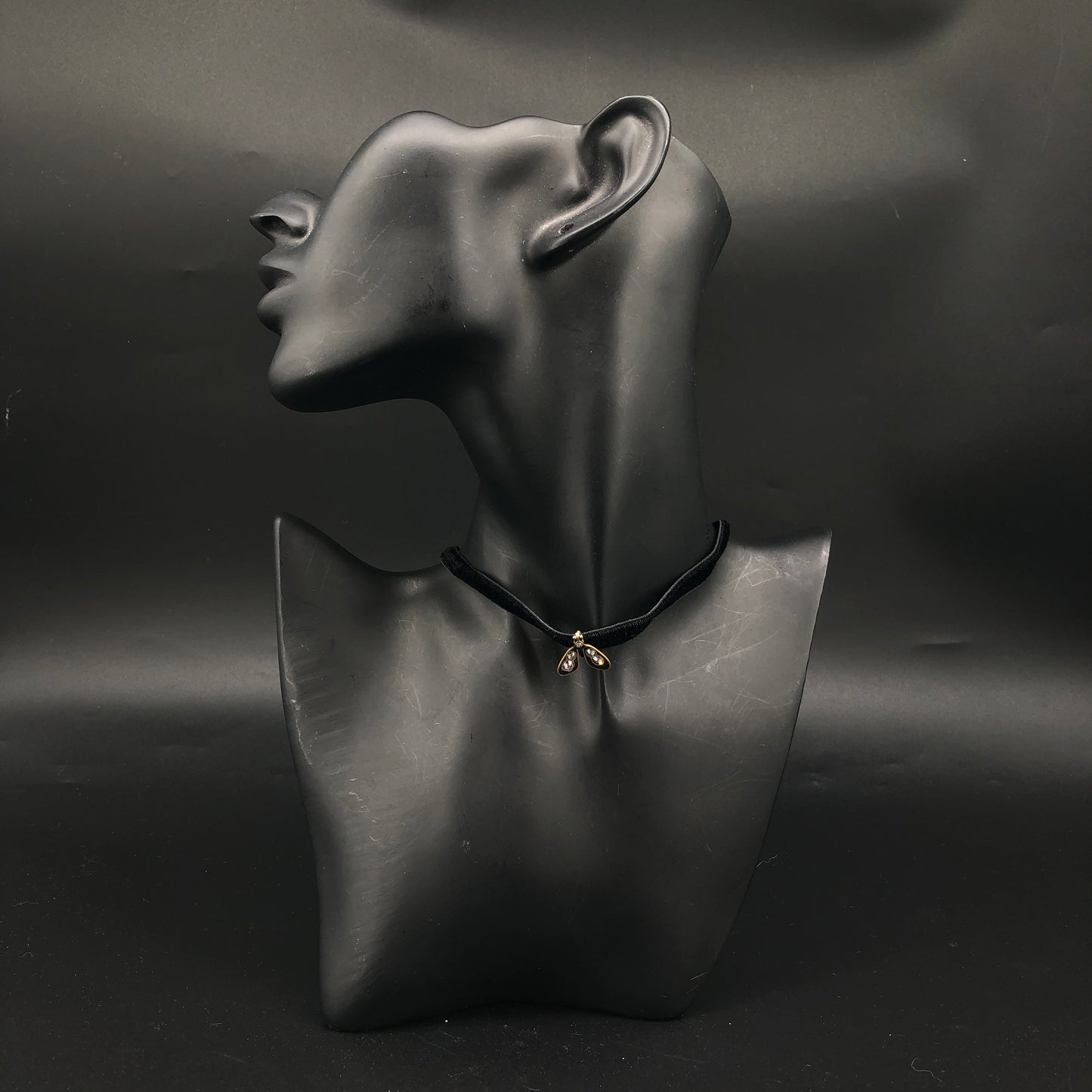 Dior Bee Pendant Necklace 35 cm Black