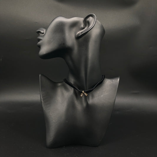 Dior Bee Pendant Necklace 35 cm Black