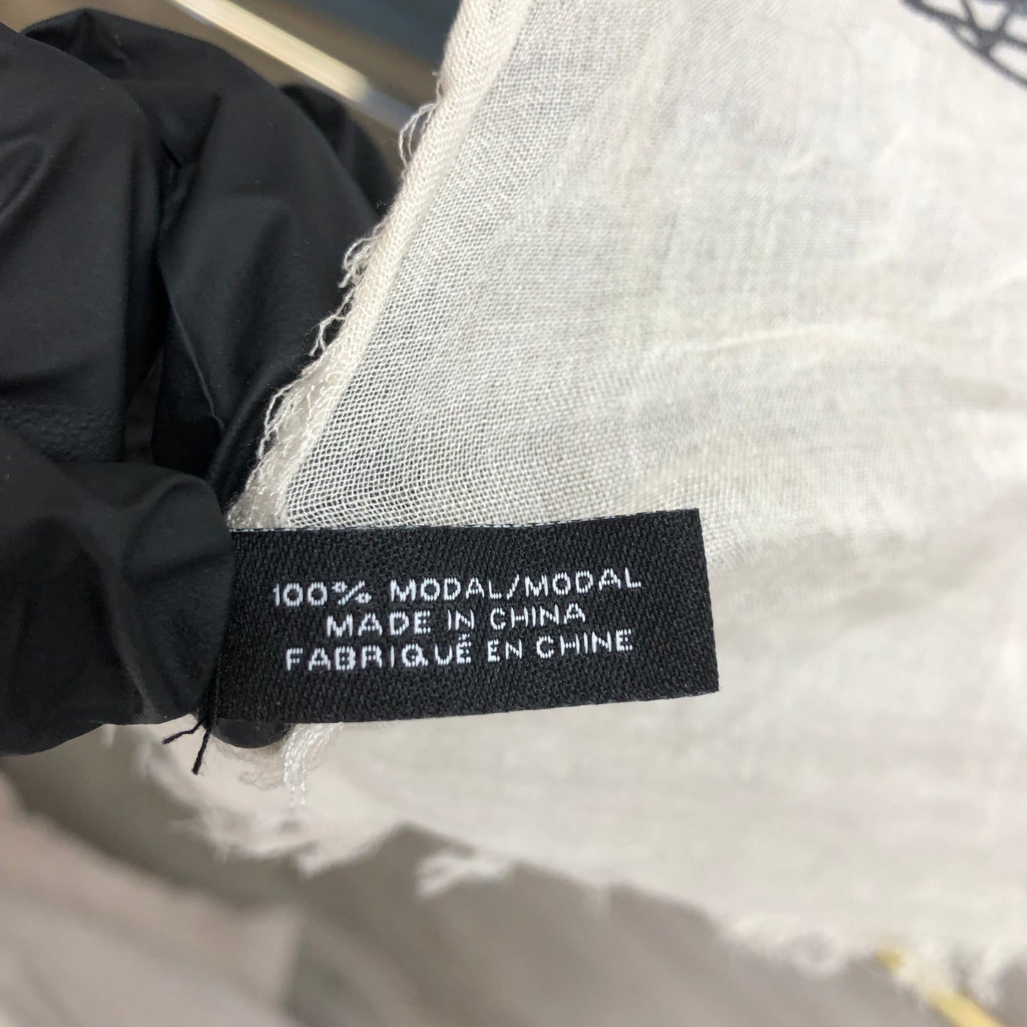 Marc by Marc Jacobs Printed Scarf 128*170cm White/Black
