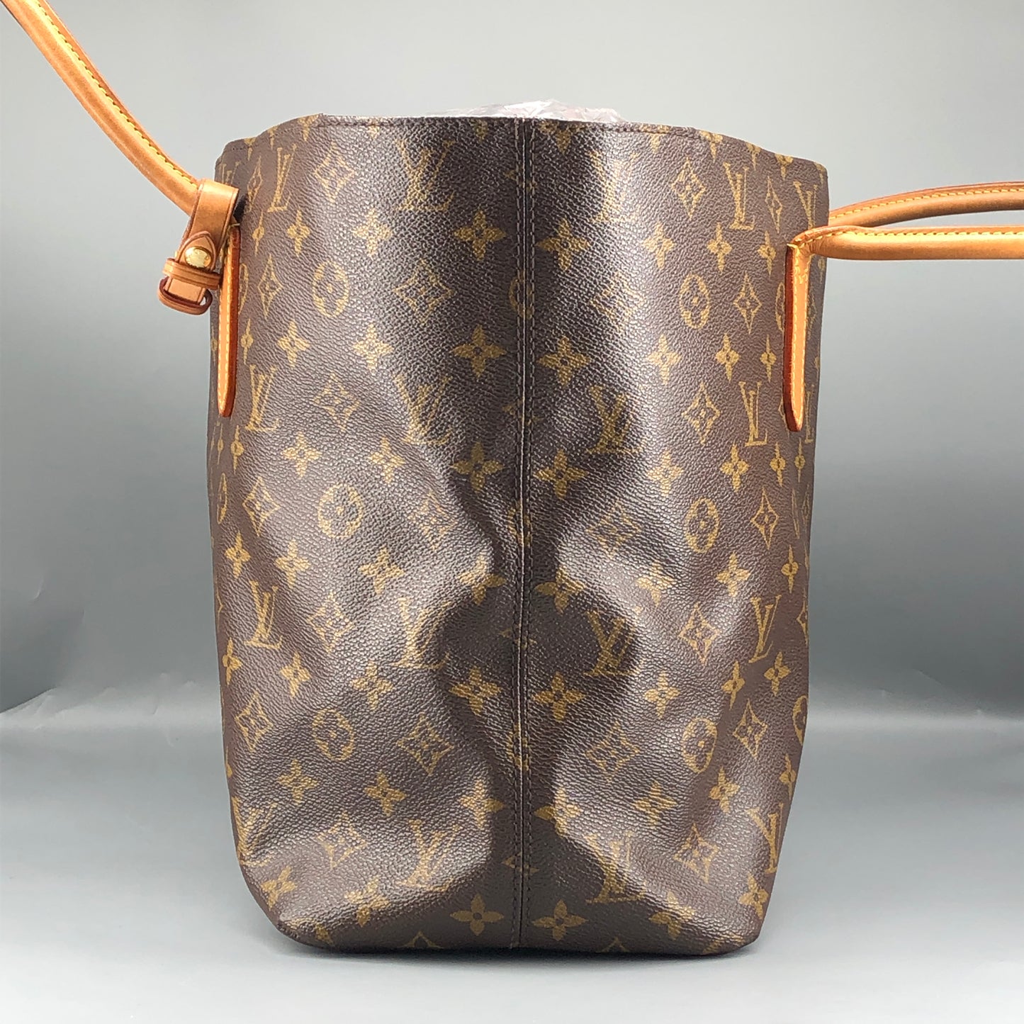Louis Vuitton Monogram Canvas Tote Bag Brown