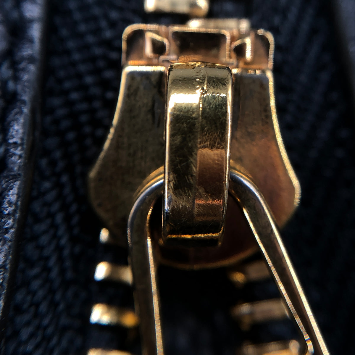 Loewe  Dark Blue Hammock Grained Leather Shoulder Bag