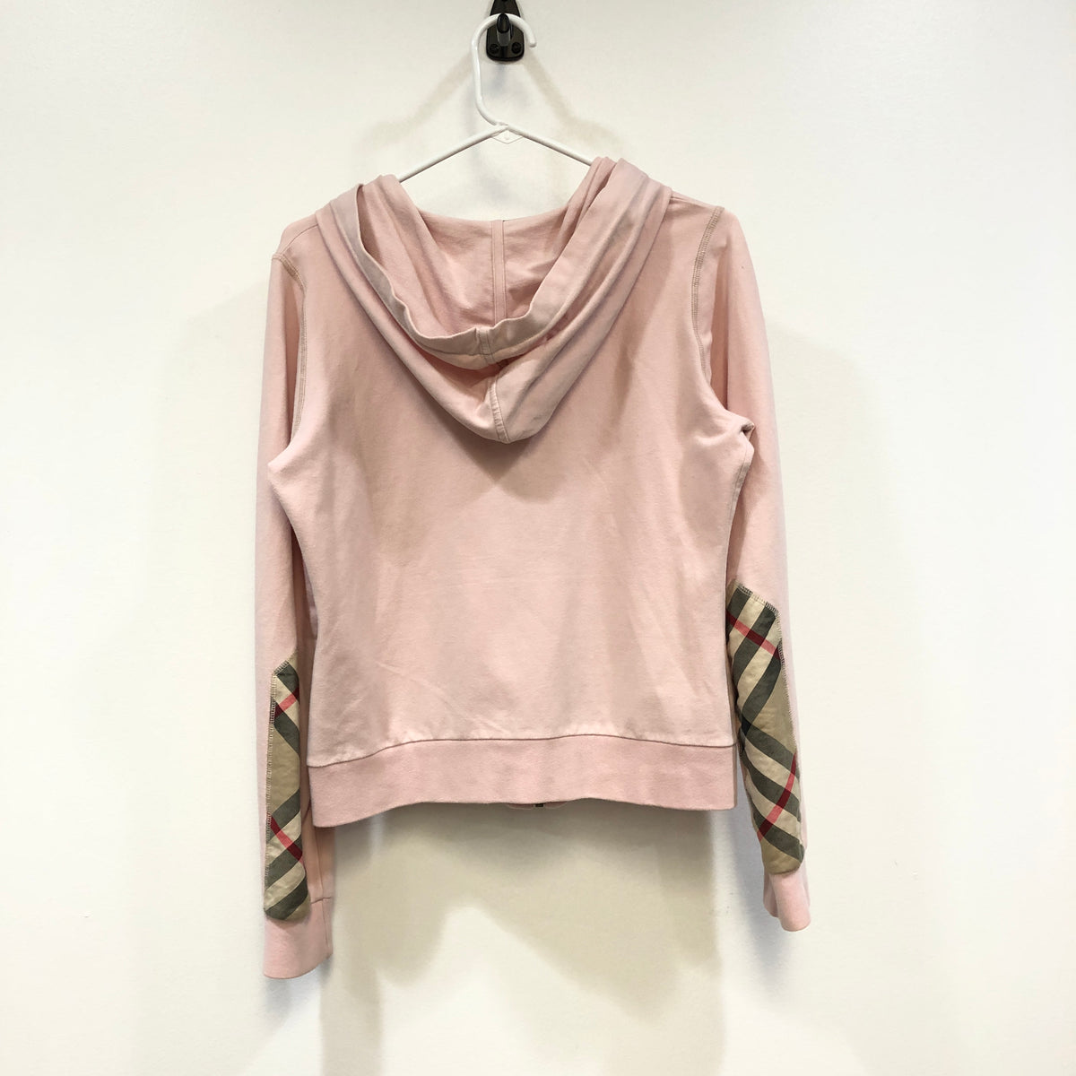 Burberry Light pink Women Zip Hoodie Jacket Size M