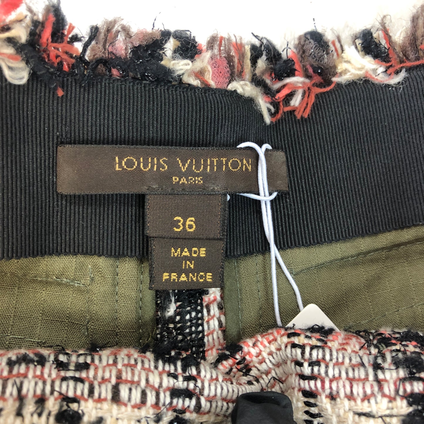 Louis Vuitton Tweed Cargo Shorts Size 36