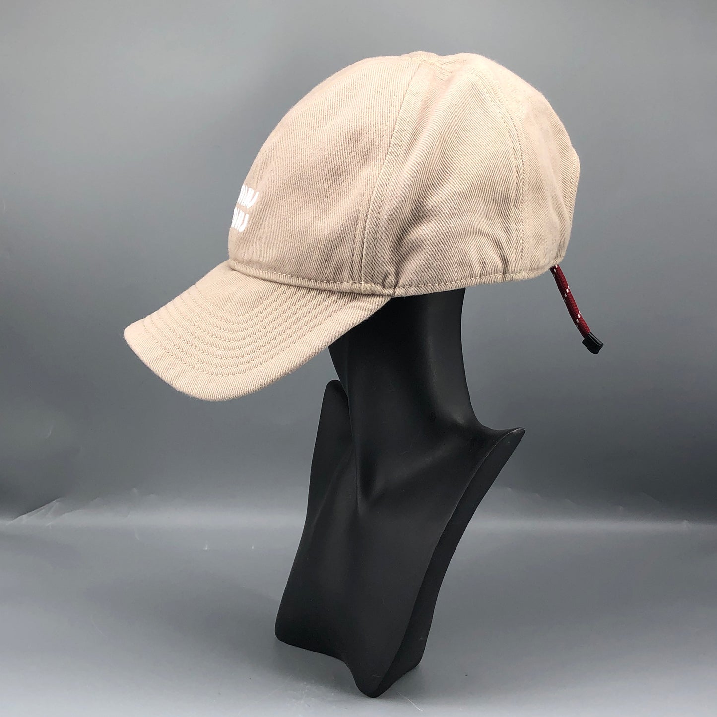 Miu Miu Logo Embroidered Baseball Cap 59 cm Sand