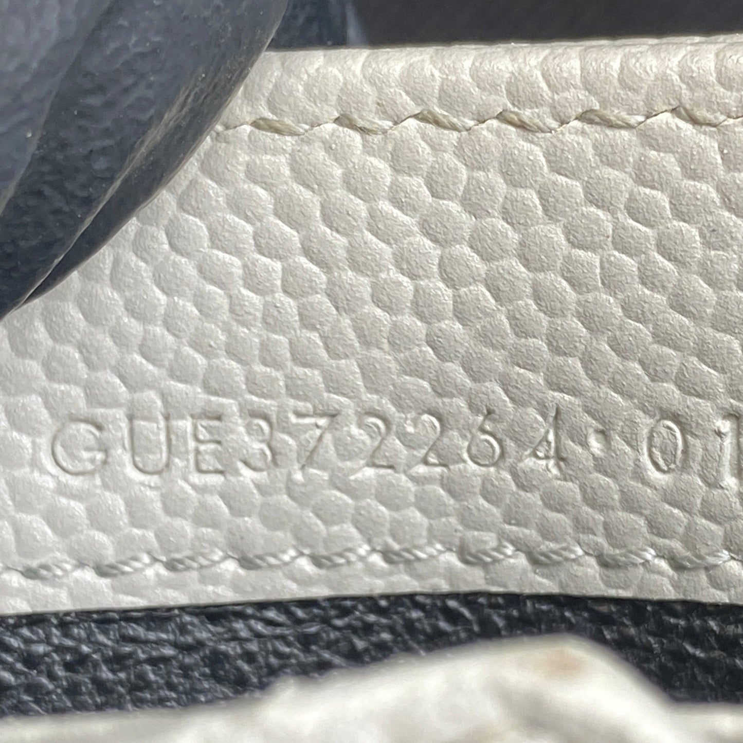 Saint Laurent Light Grey Chevron‑Quilted Long Wallet