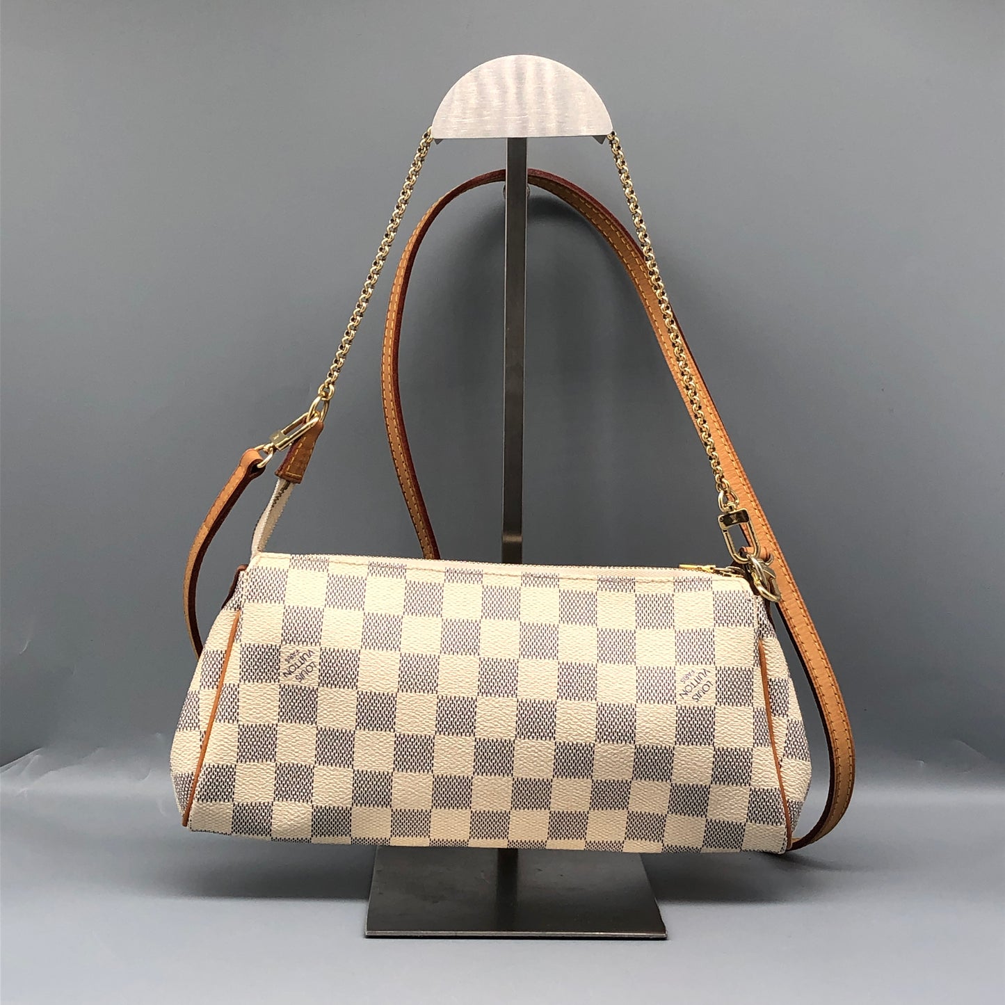LV 25*13*4cm CrLouis Vuitton Damier Azur Eva Bag