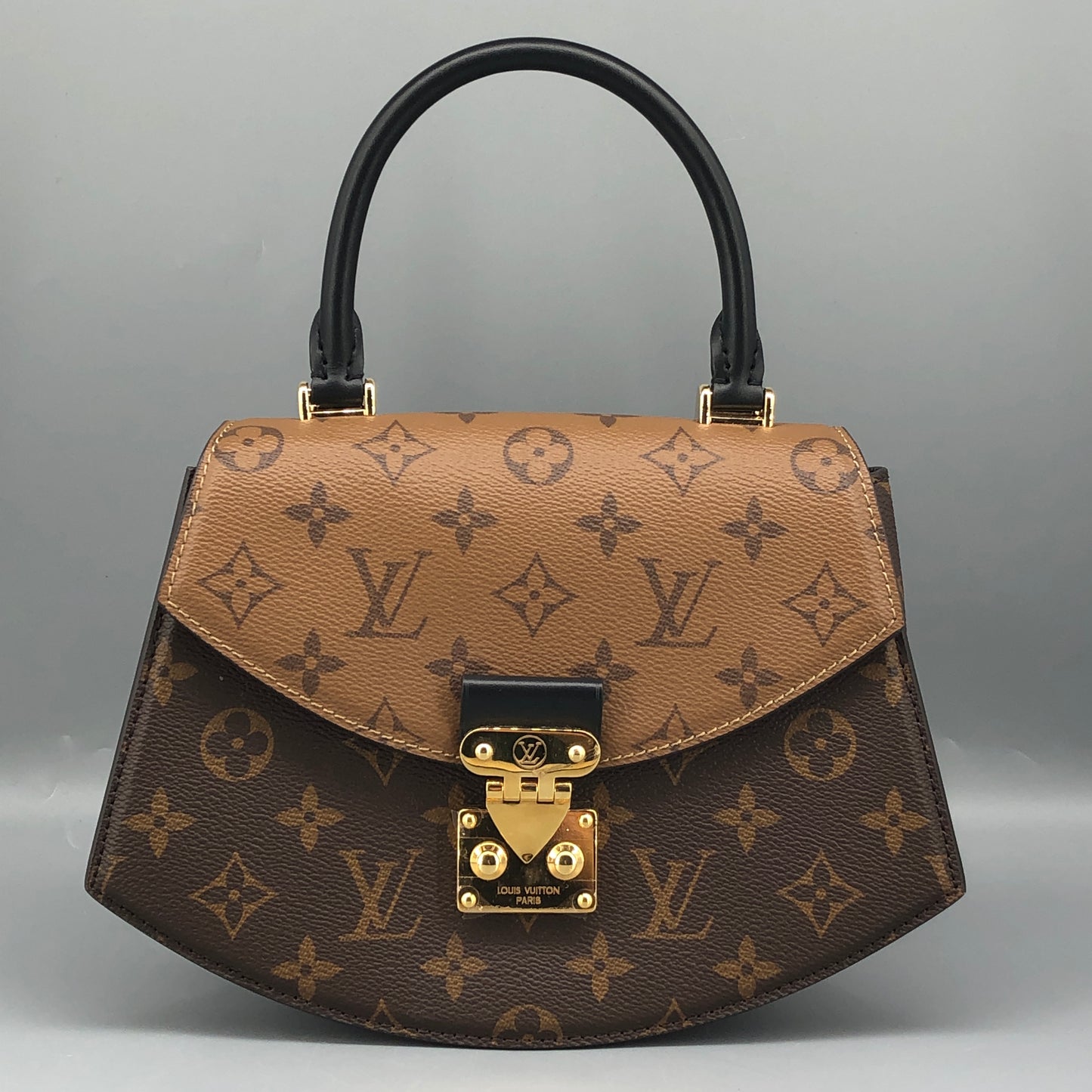 Louis Vuitton Monogram Reverse Tilsitt Bag Brown