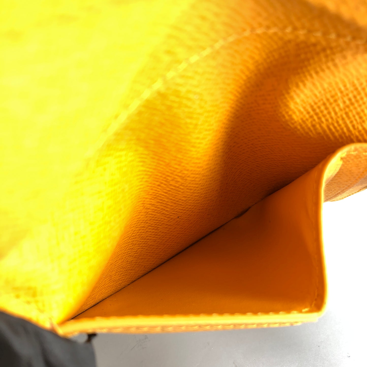 Louis Vuitton Pocket Organizer Card Holder Yellow