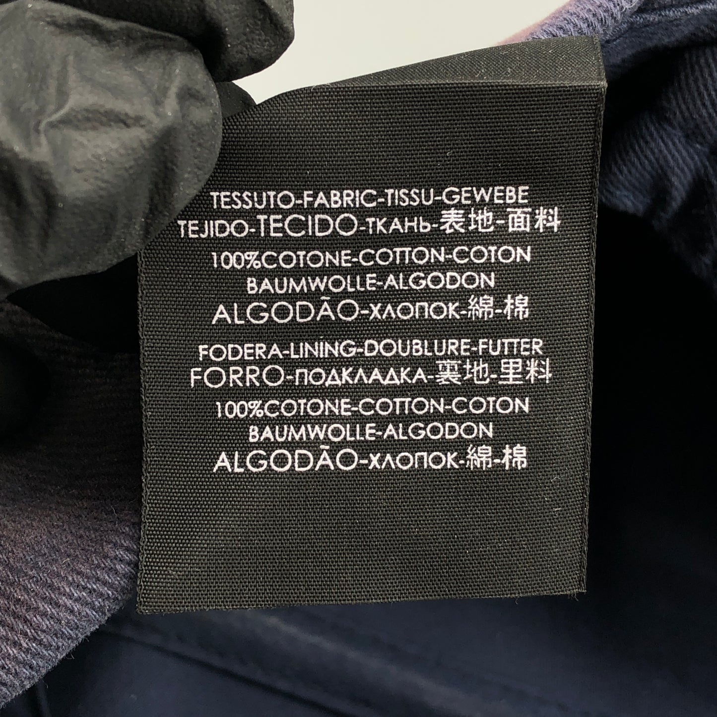 Balenciaga Baseball Cap Size 59cm Purple and Navy