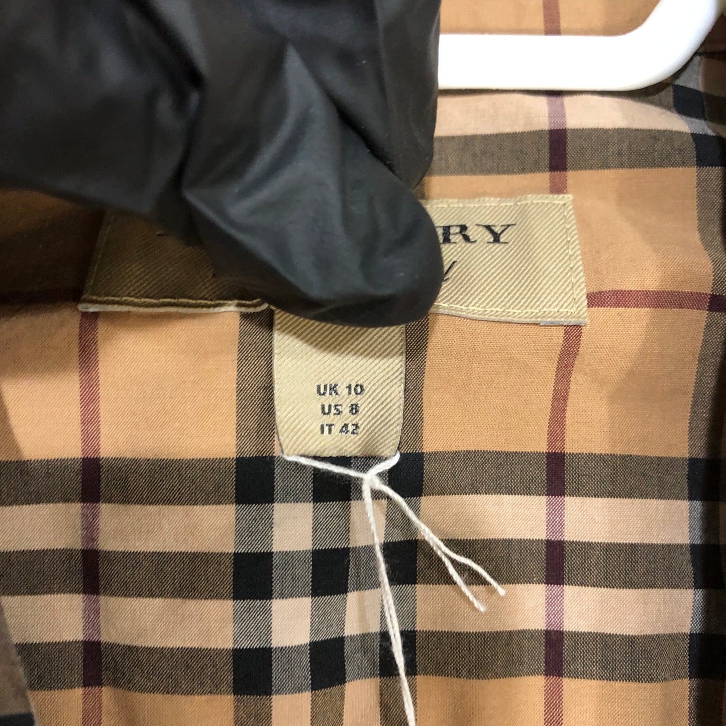 Burberry Nova Check Button-Up Shirt Size US 8
