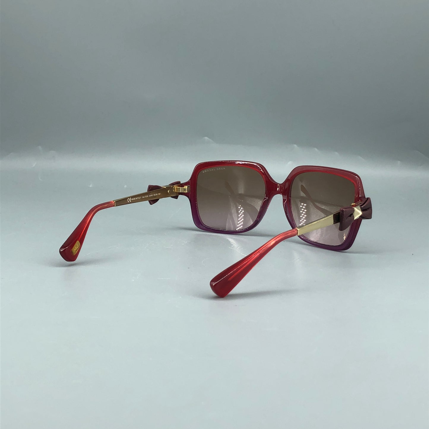 Marc Jacobs Square Sunglasses 135mm Red/Purple