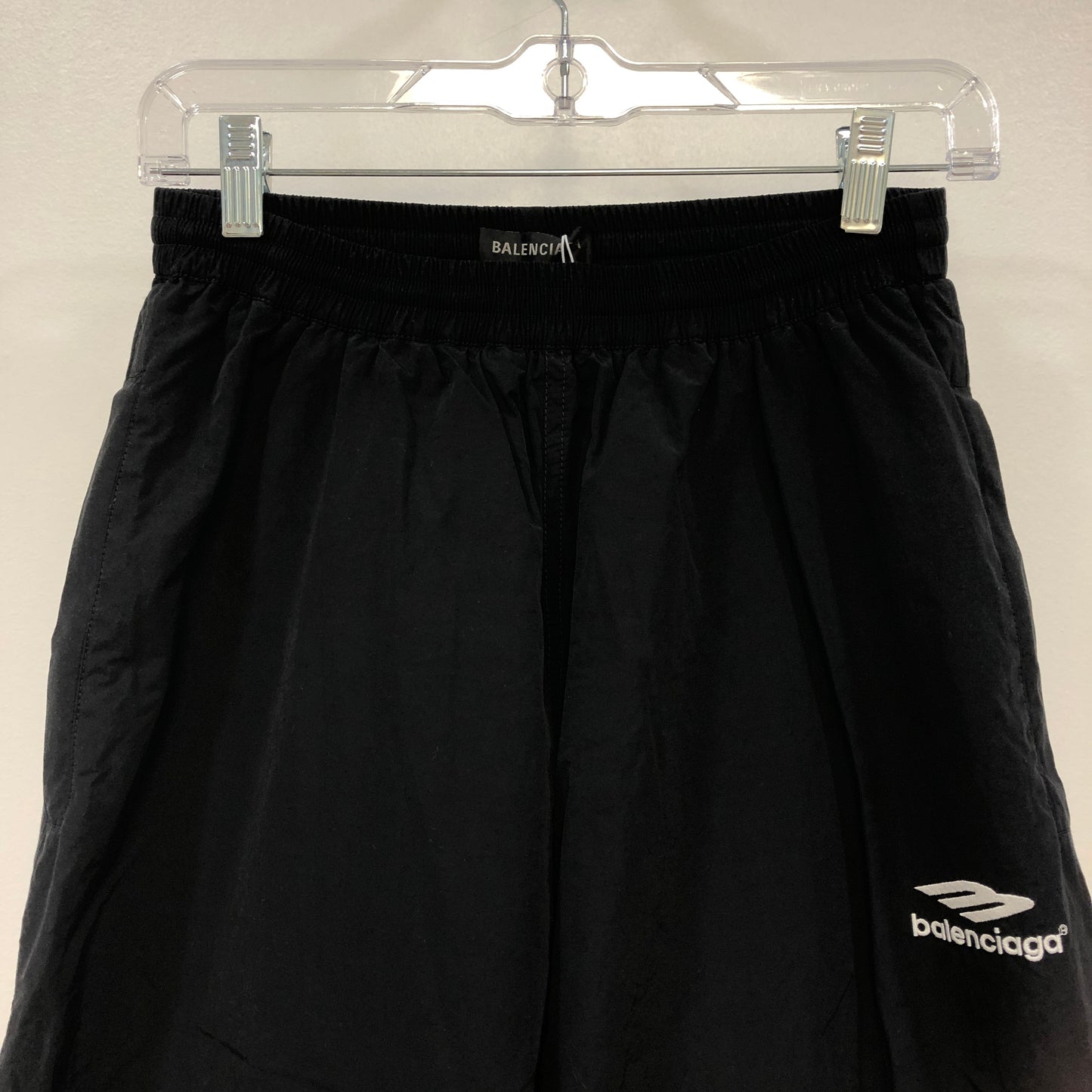 Balenciaga Black Logo Track Pants Size XXS