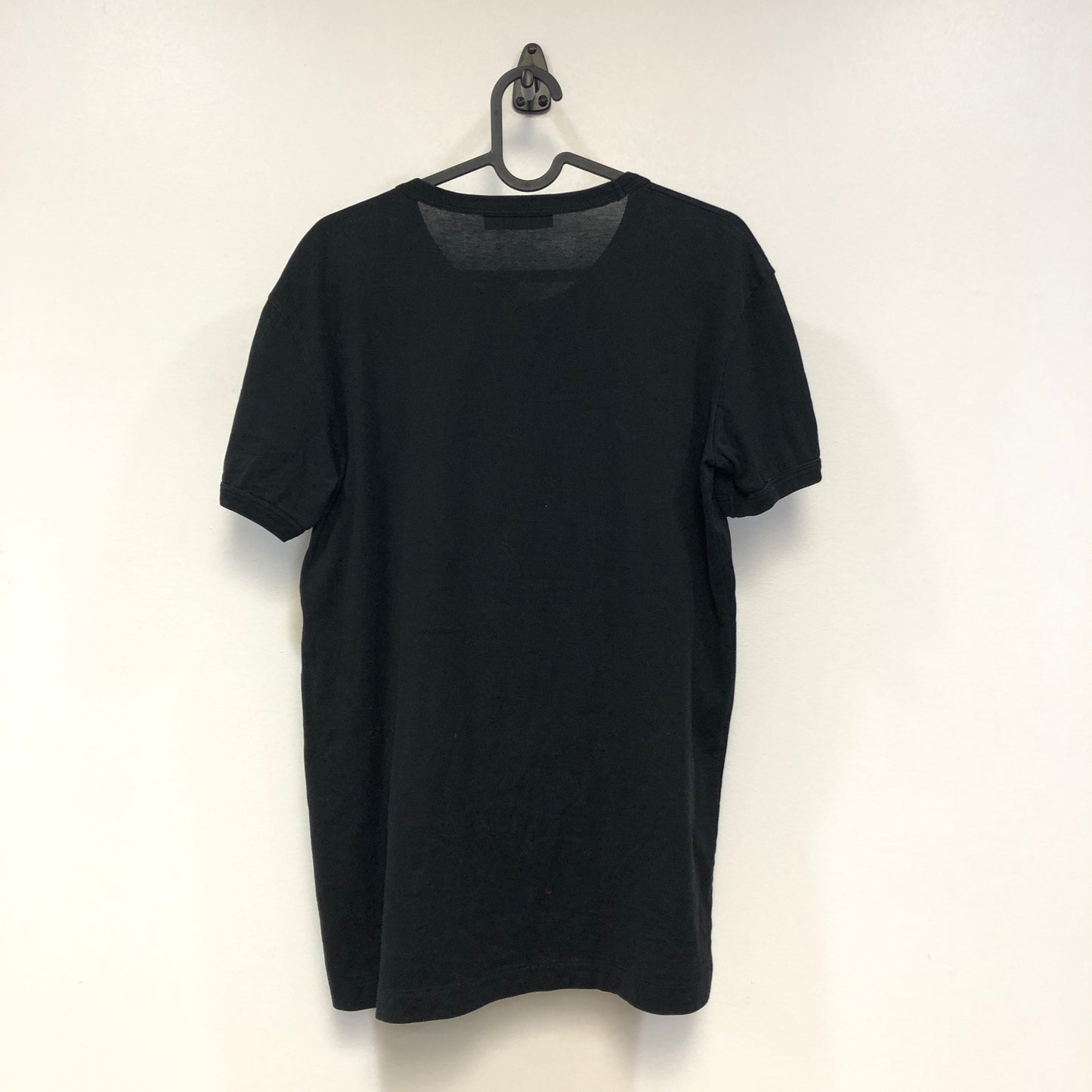 Dolce & Gabbana Black Cartoon Family Print Short Sleeve T-Shirt Size 44