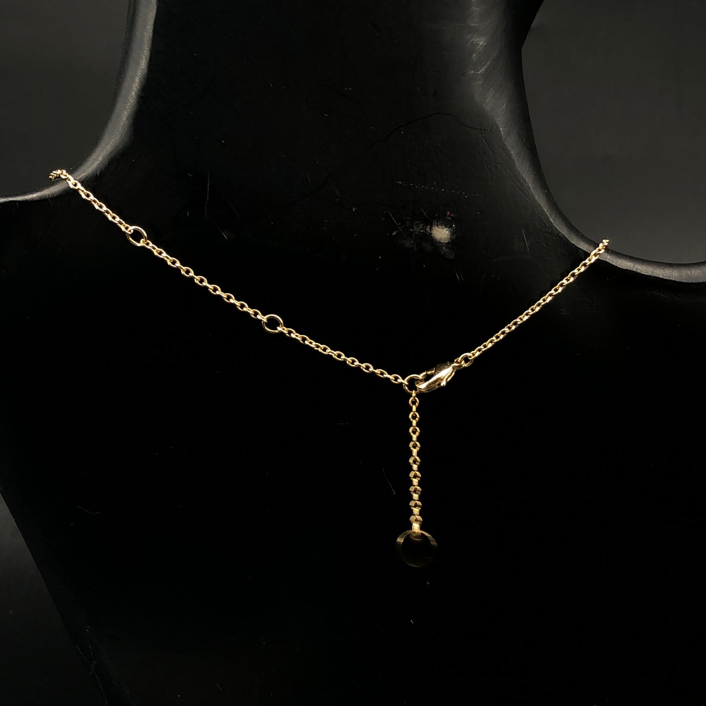 Christian Dior Vintage CD Logo Baroque Pearl Crystal Pendant Necklace
