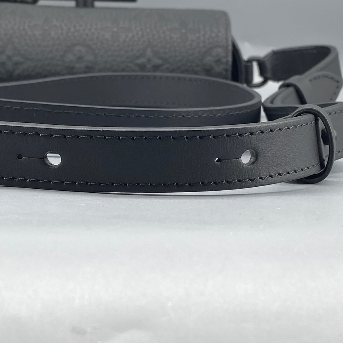 Louis Vuitton Taurillon Monogram Steamer Wearable Bag Black