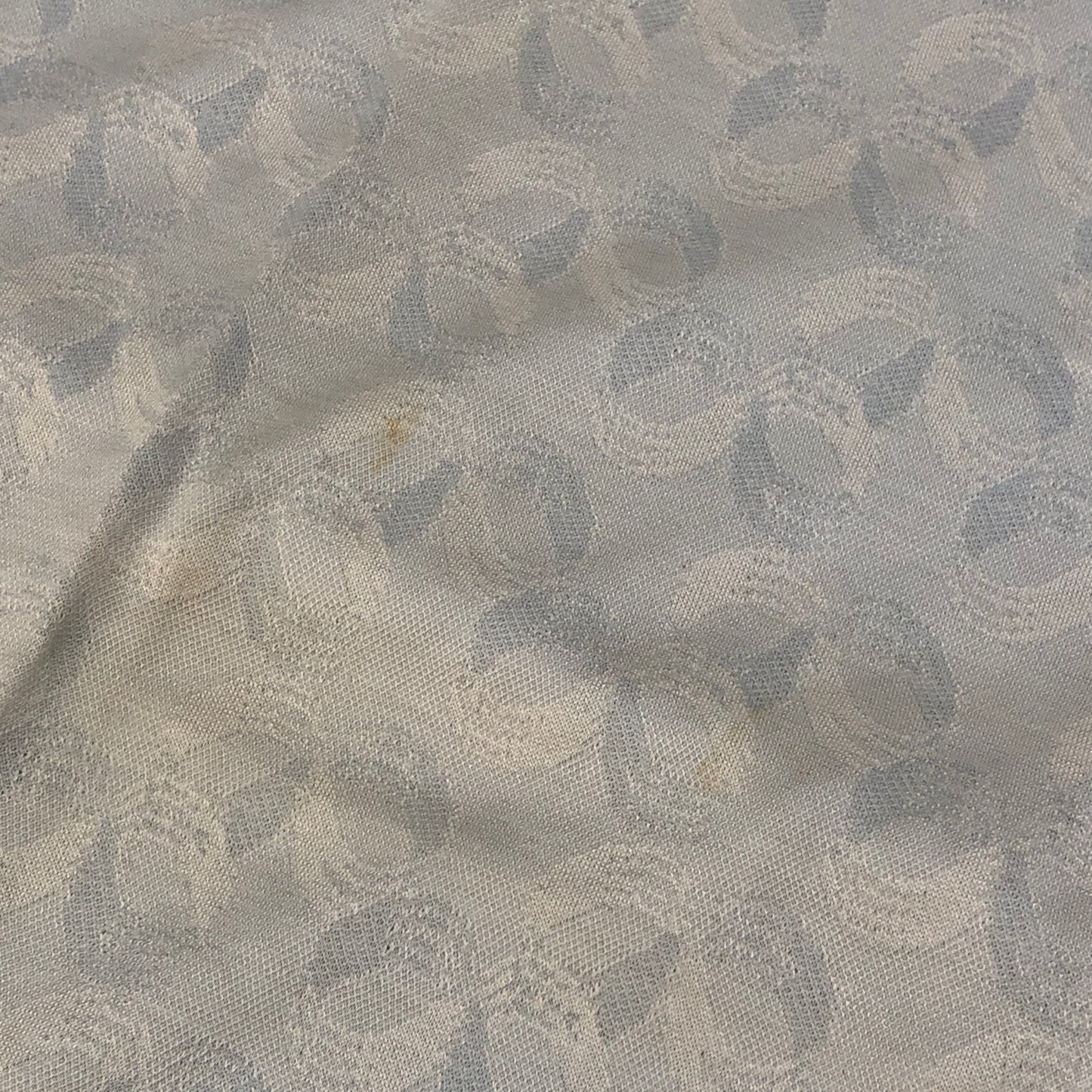 Balenciaga Mist Blue Jacquard Short Sleeve Shirt US Size 6