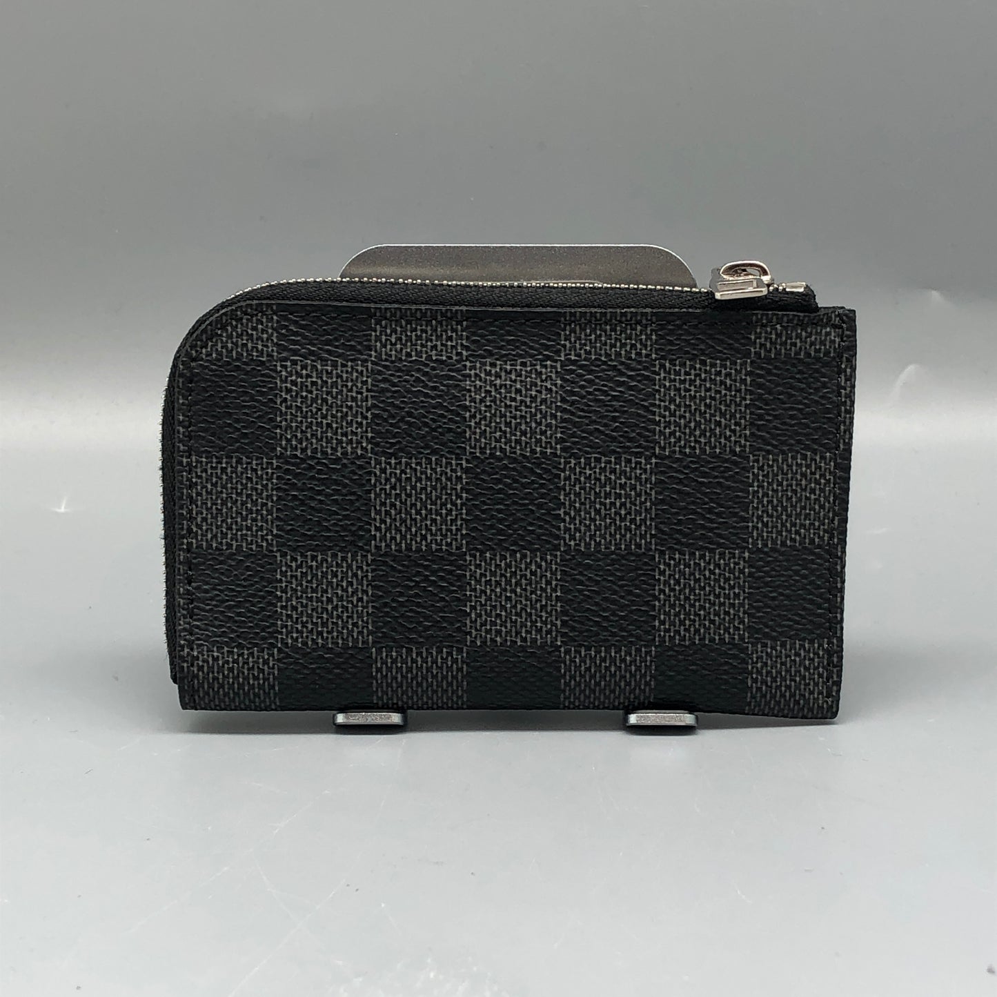 Louis Vuitton Damier Graphite Zipped Wallet Black