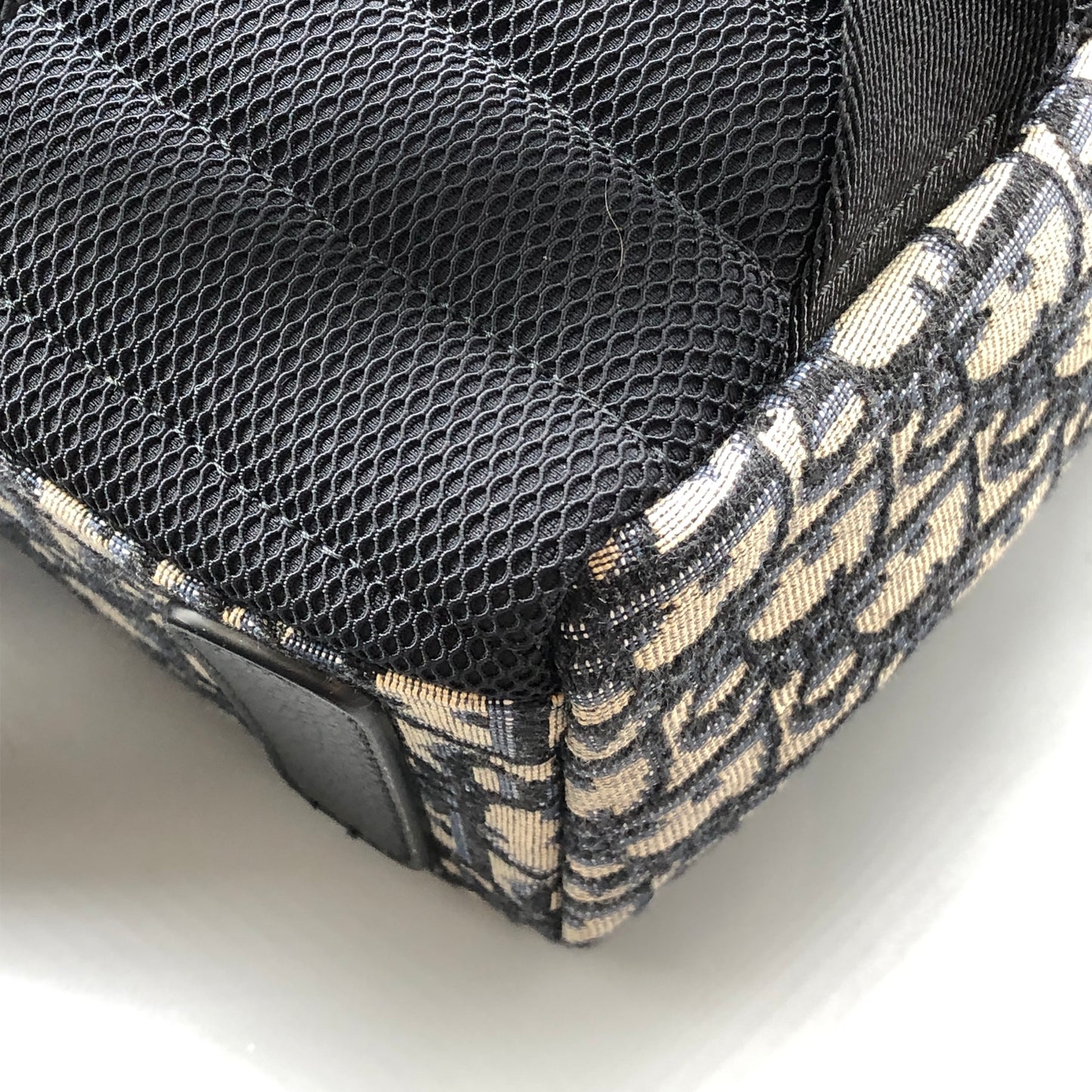 Christian Dior Oblique Galaxy Canvas Backpack Grey/Navy/Black