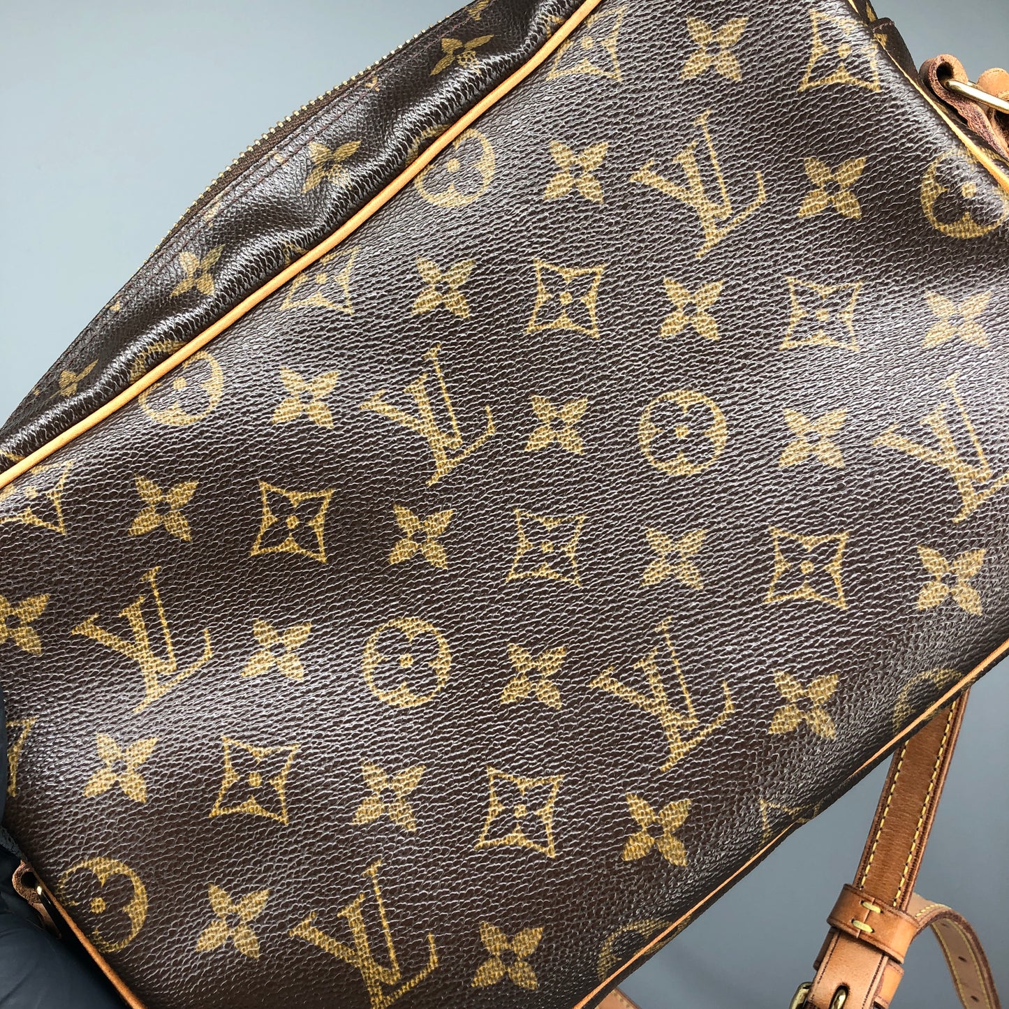 Louis Vuitton Trocadero 27 Monogram Canvas Shoulder Bag Brown