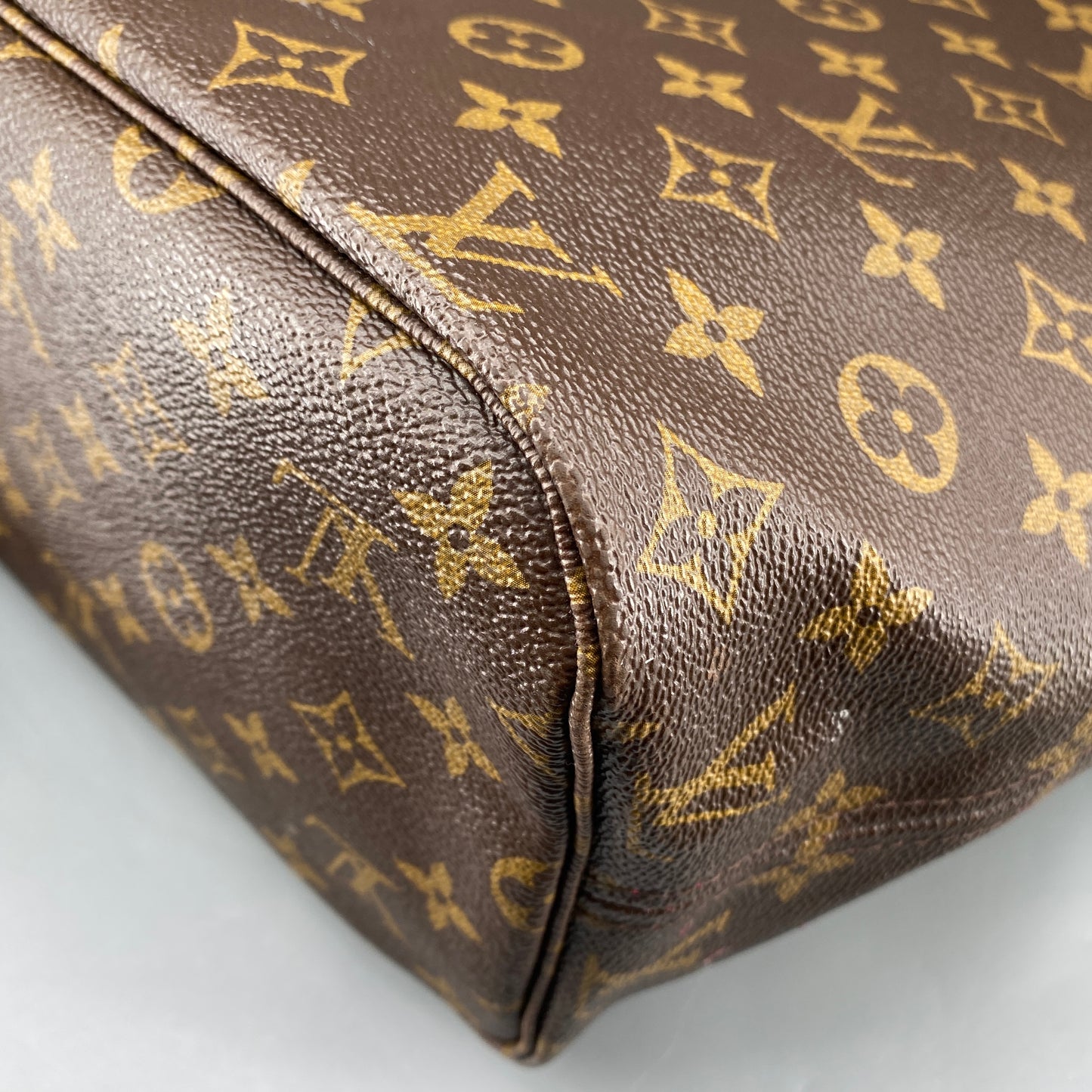 Louis Vuitton MM Limited Edition Fuchsia Monogram Ikat Neverfull Tote Bag